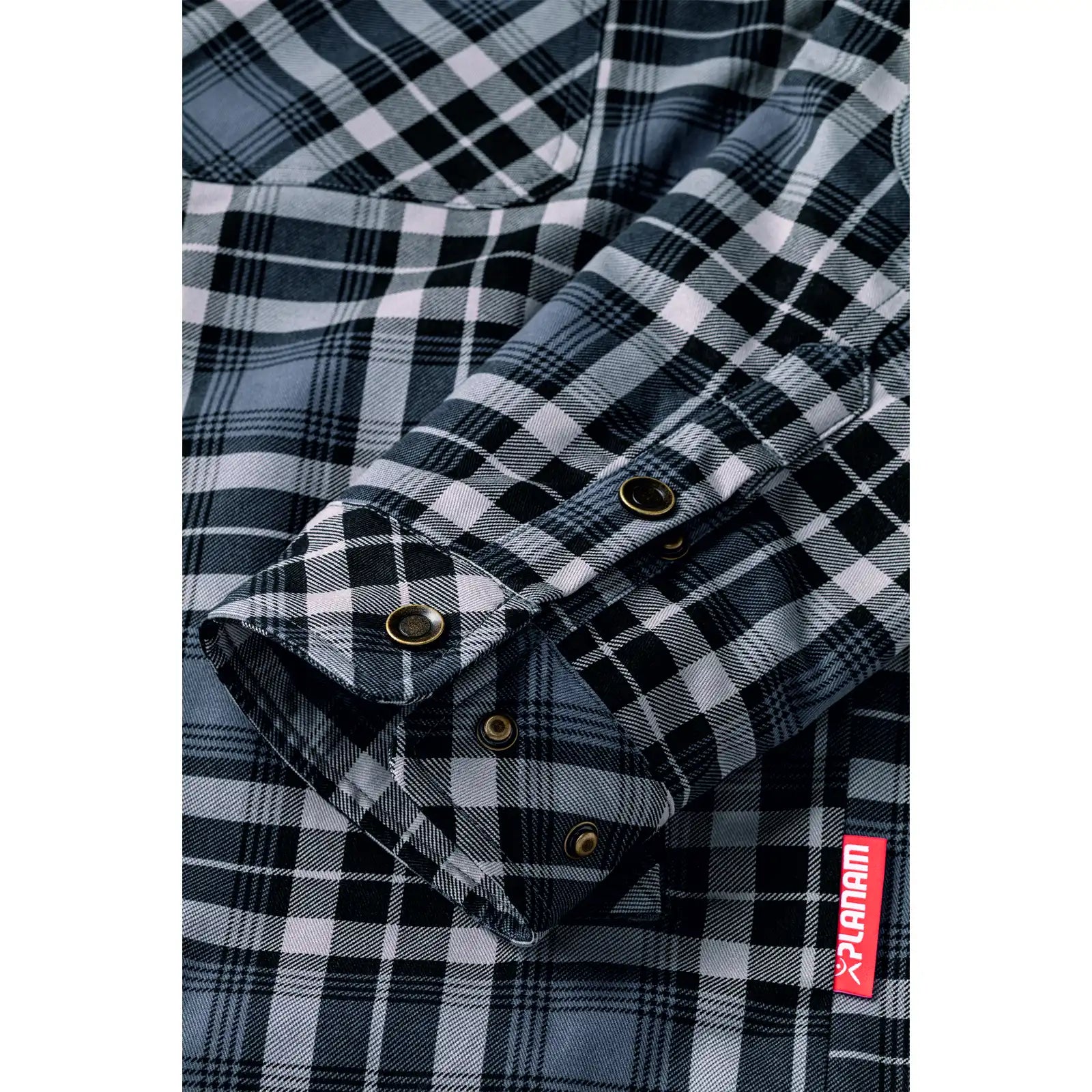 Planam Outdoor Thermohemd sand/zink XS sand/zink - Extra Detailbild
