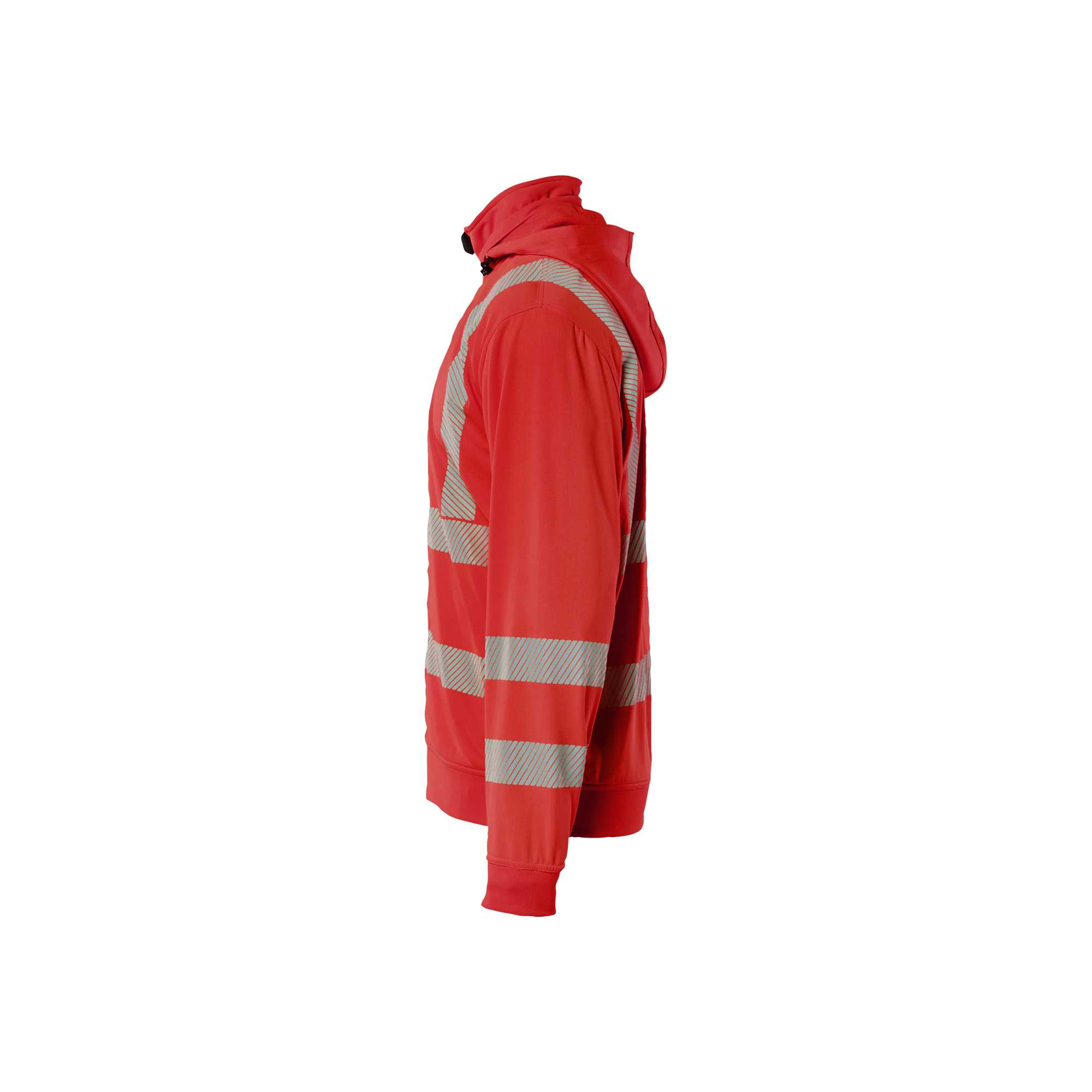 BLAKLADER 35732538 Hi Vis Reflective Hoodie Work Sweatshirt MEN - Detachable Hood