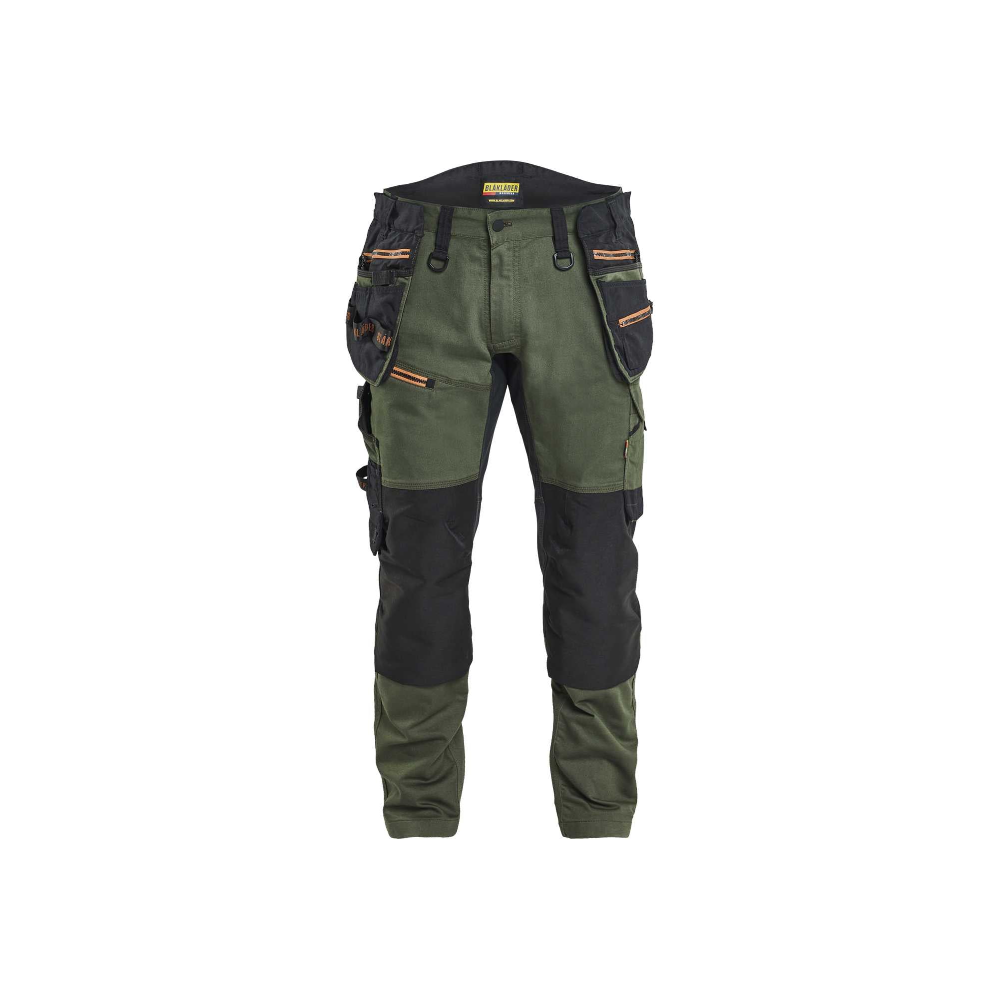BLAKLADER 19701149 | STRIKER Craftsman Trousers with stretch Work Trousers Men - CORDURA Denim