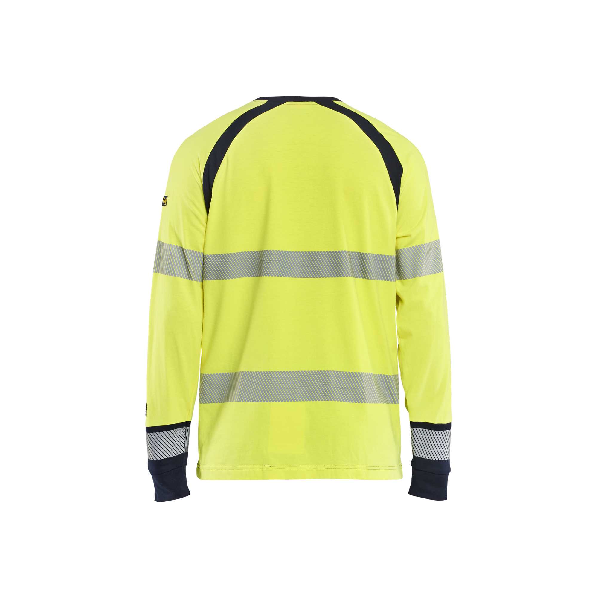 BLAKLADER 34361737 Long sleeved T shirt Multinorm Hi Vis Reflective Long Sleeve Work T-Shirt MEN - Flame Retardant