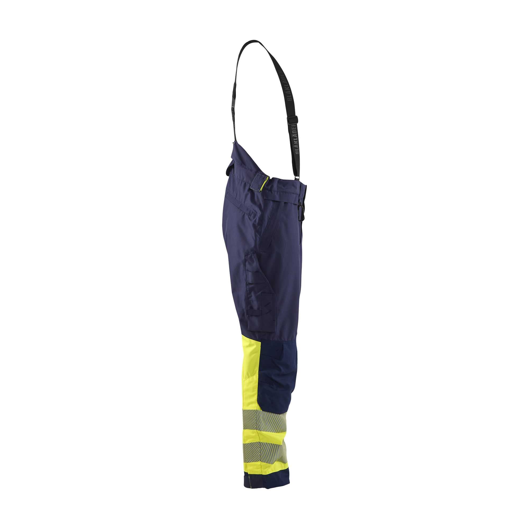 BLAKLADER 18771977 | Hi Vis Shell Trousers Hi Vis Reflective Work Trousers Men - Waterproof