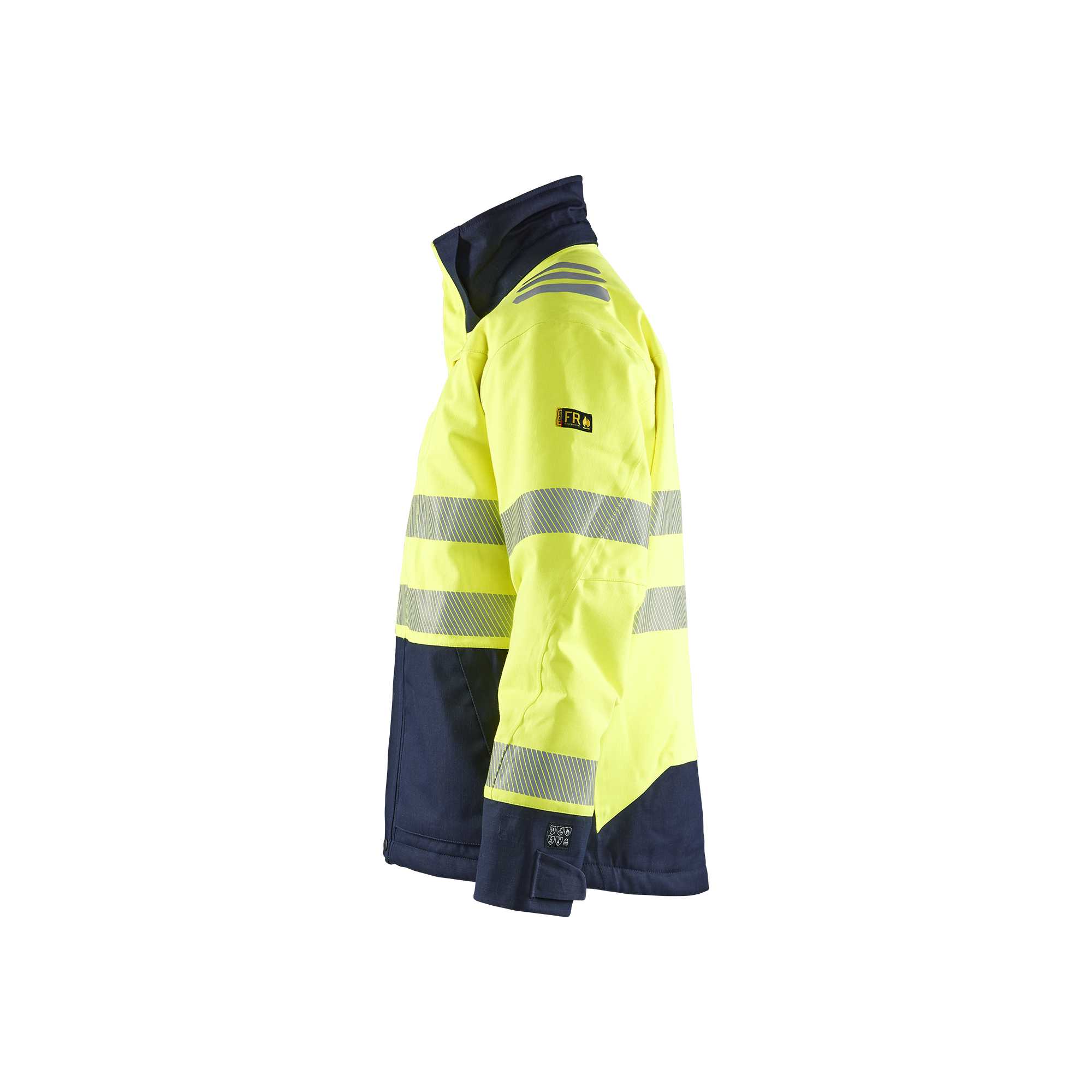 BLAKLADER 45171534 Multinorm Winter Jacket Hi Vis Reflective Winter Work Jacket MEN - Flame Resistant