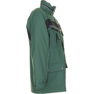 Planam Plaline Allwetterjacke grün/schwarz XS grün/schwarz - Produktbild ohne Model