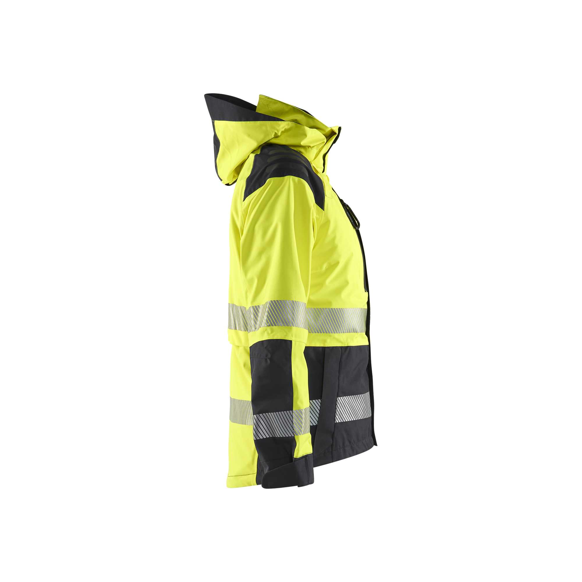 BLAKLADER 44361987 Women’s Hi Vis Shell Jacket Hi Vis Reflective Shell Work Jacket WOMEN - Waterproof