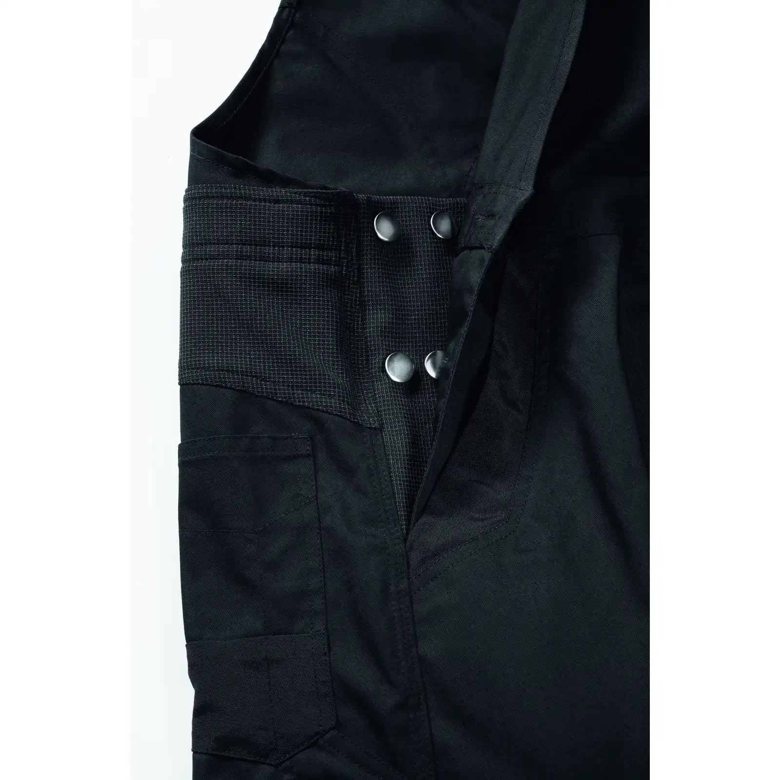 Planam Norit Herren Latzhose zink/schwarz 102 zink/schwarz - Extra Detailbild