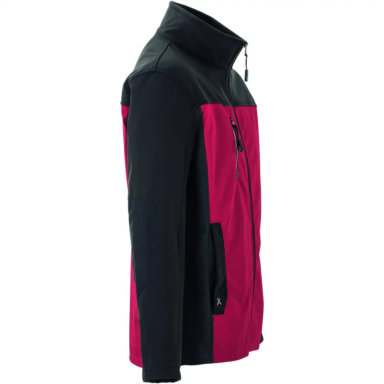 Planam Norit Herren Hybridjacke rot/schwarz 102 rot/schwarz - Produktbild ohne Model