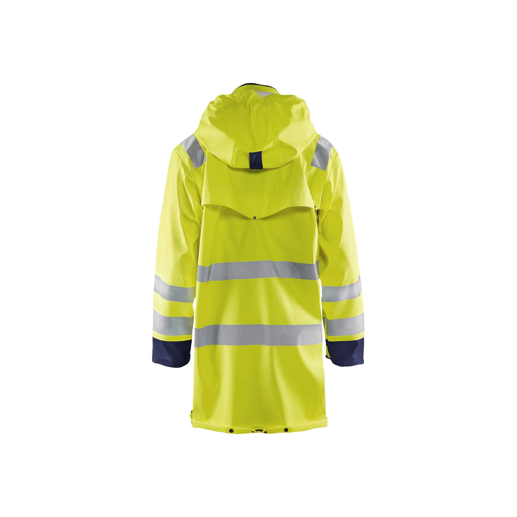 BLAKLADER 43062003 Raincoat Hi Vis LEVEL 2 Hi Vis Reflective Raincoat MEN - Waterproof