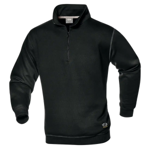 SIRFLEX SWEATSHIRT - Thermal - Zipper-Collar - Elastic-Knitted Cuffs - Image 1