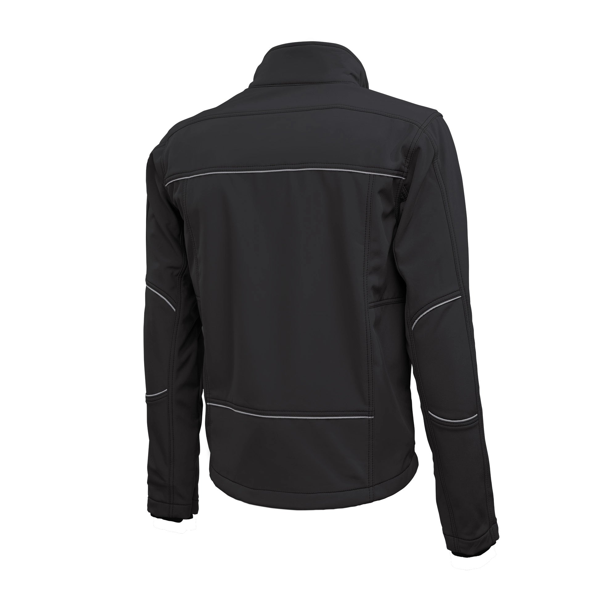 TMG Kult Worker Softshell jacket black - KW-220040_Softshelljacke_schwarz_hinten_1920x1920