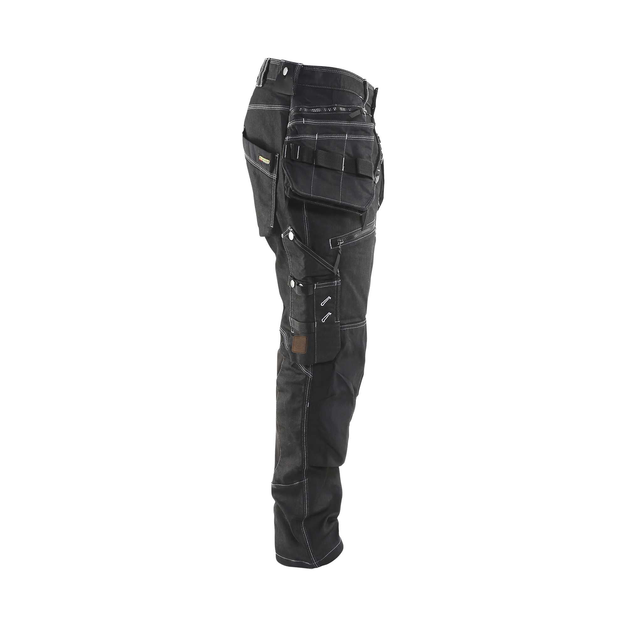 BLAKLADER 19991141 | Craftsman Trousers Stretch X1900 Work Trousers Men - Cordura Denim
