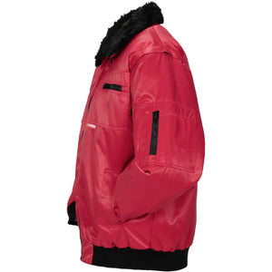 Planam Outdoor Gletscher Comfortjacke rot S rot - Produktbild ohne Model