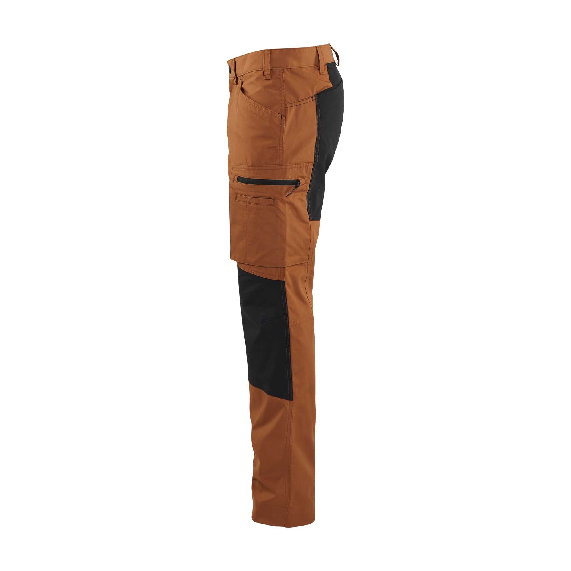 BLAKLADER 14591845 Service Trousers with Stretch Work Trousers Men - stretch panels
