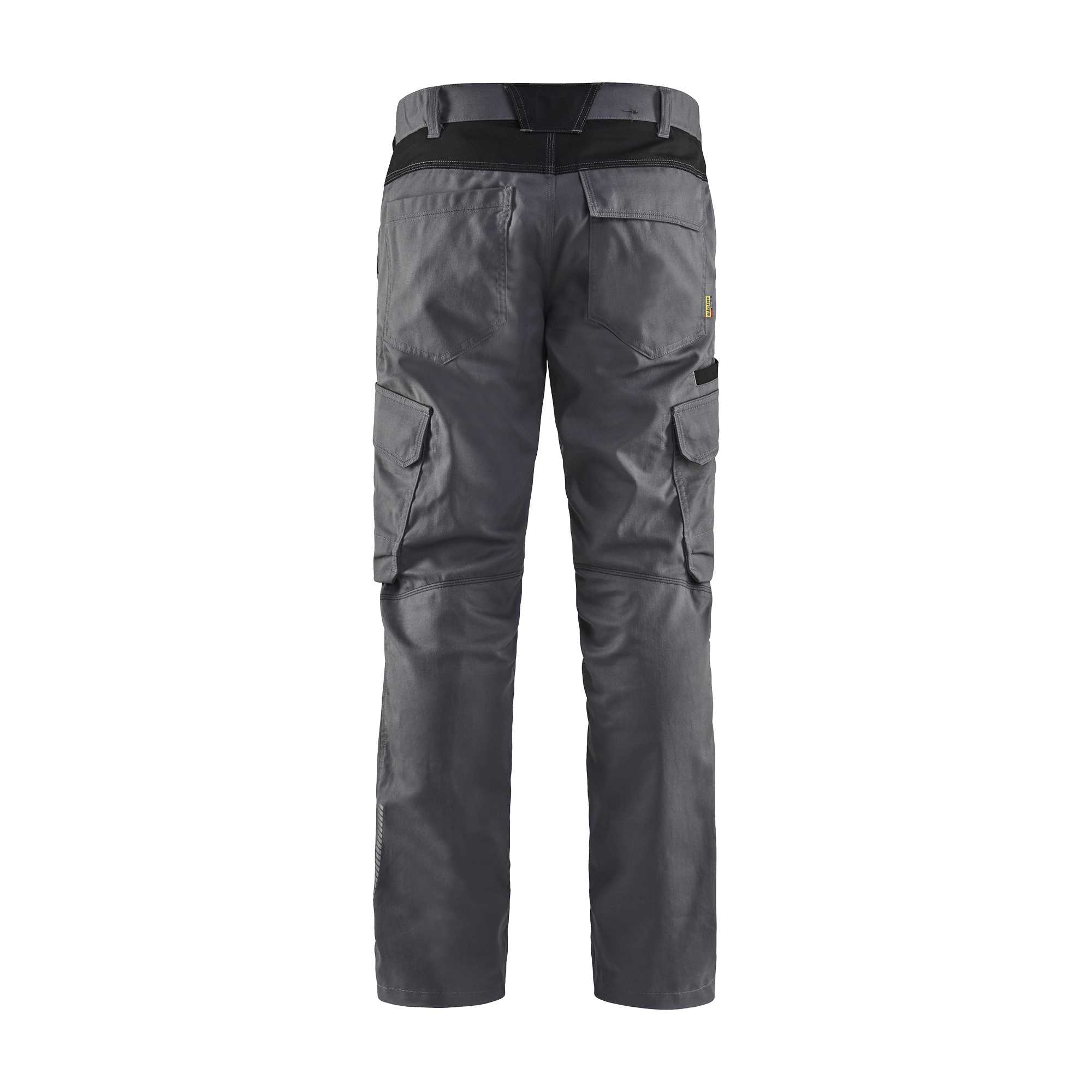BLAKLADER 14441832 | Industry trousers stretch Hi Vis Reflective Work Trousers Men - twill fabric
