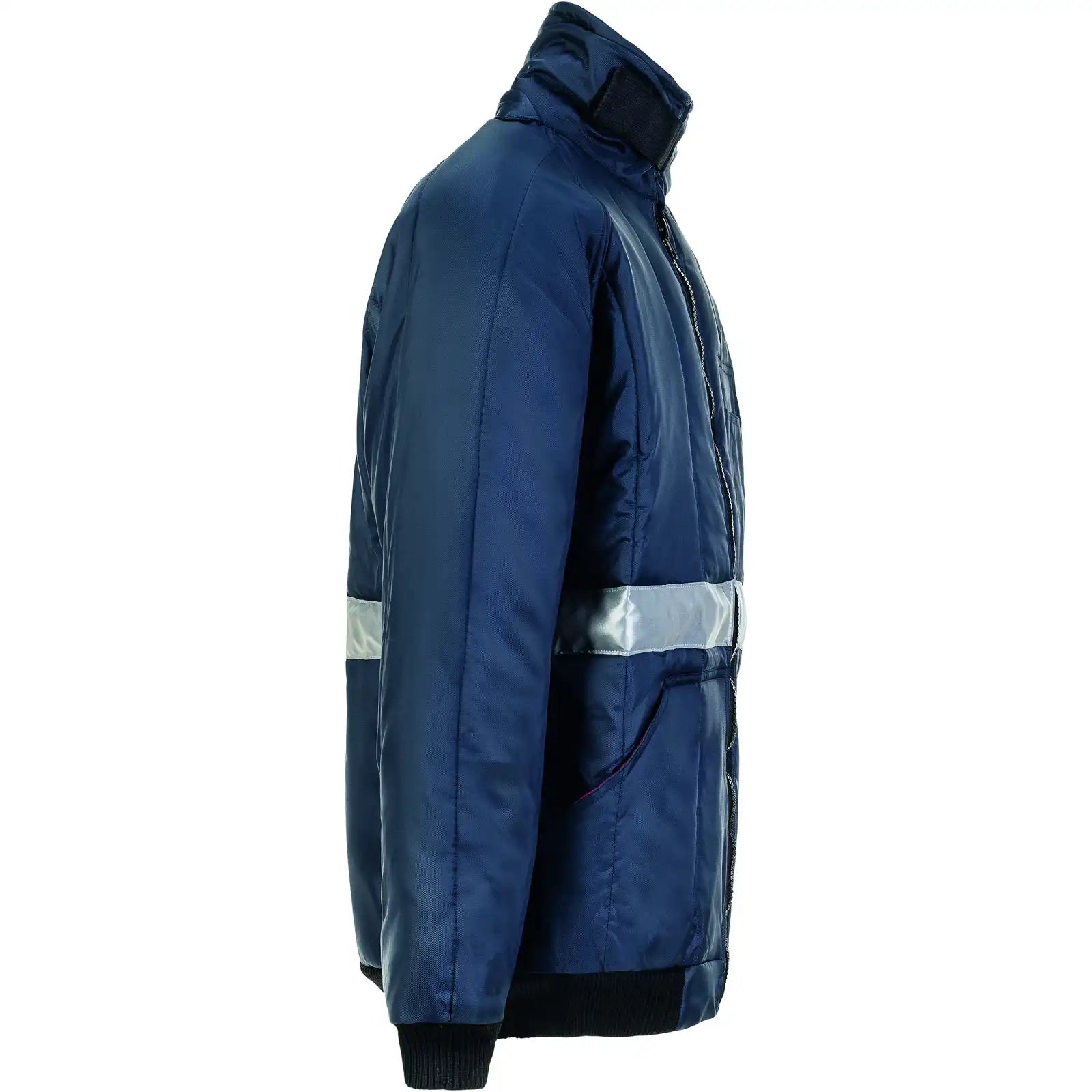 Planam Kühl-/Gefrierhaus Kühlhaus Blouson marine, Innenfutter rot S marine, Innenfutter rot - Produktbild ohne Model