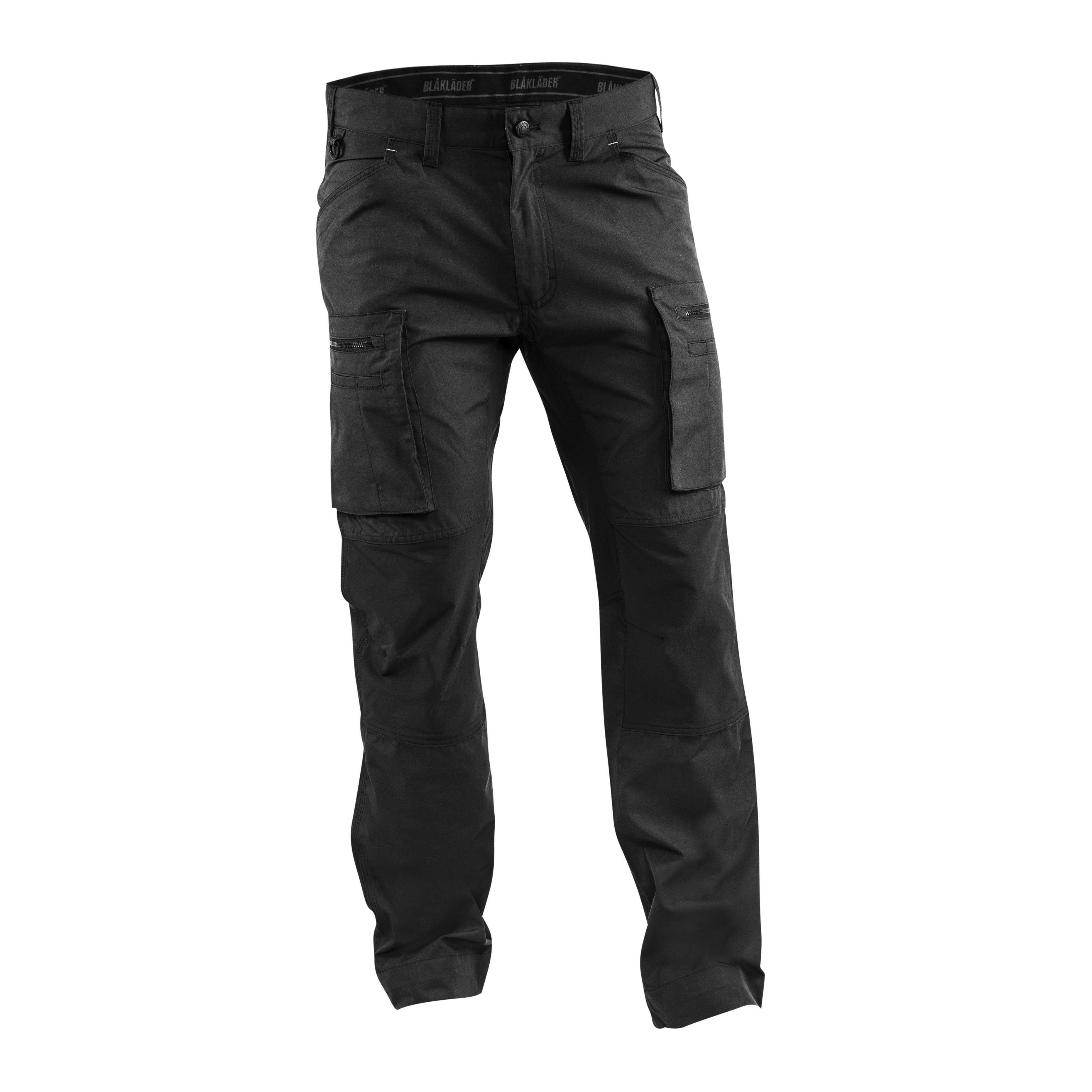 BLAKLADER 14591845 Service Trousers with Stretch Work Trousers Men - stretch panels