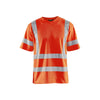 BLAKLADER 33801070 UV T SHIRT HI VIS Hi Vis Reflective Short Sleeve Work T-Shirt MEN - UV Protection