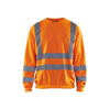 BLAKLADER 33411974 Hi Vis Reflective Work Sweatshirt MEN - 100% Polyester