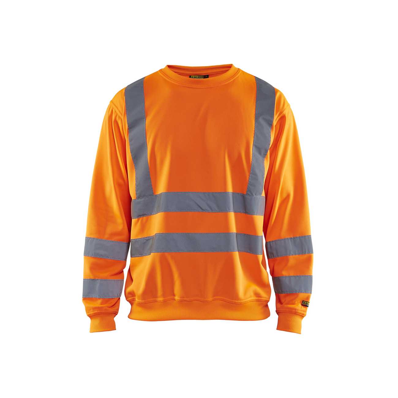 BLAKLADER 33411974 Hi Vis Reflective Work Sweatshirt MEN - 100% Polyester