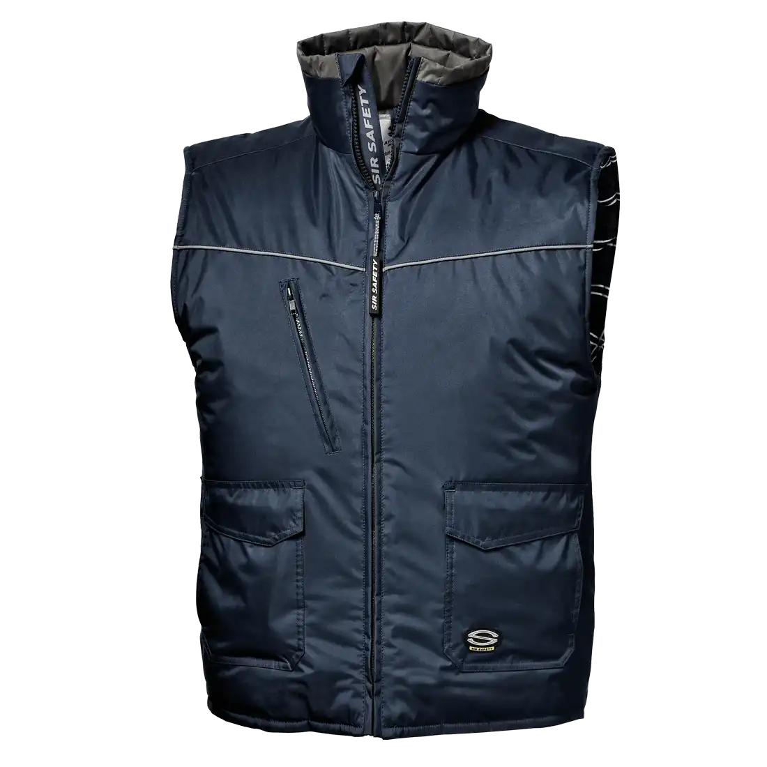 SIR SAFETY HARRYS Hi Vis Reflective Work Vest MEN - Padded