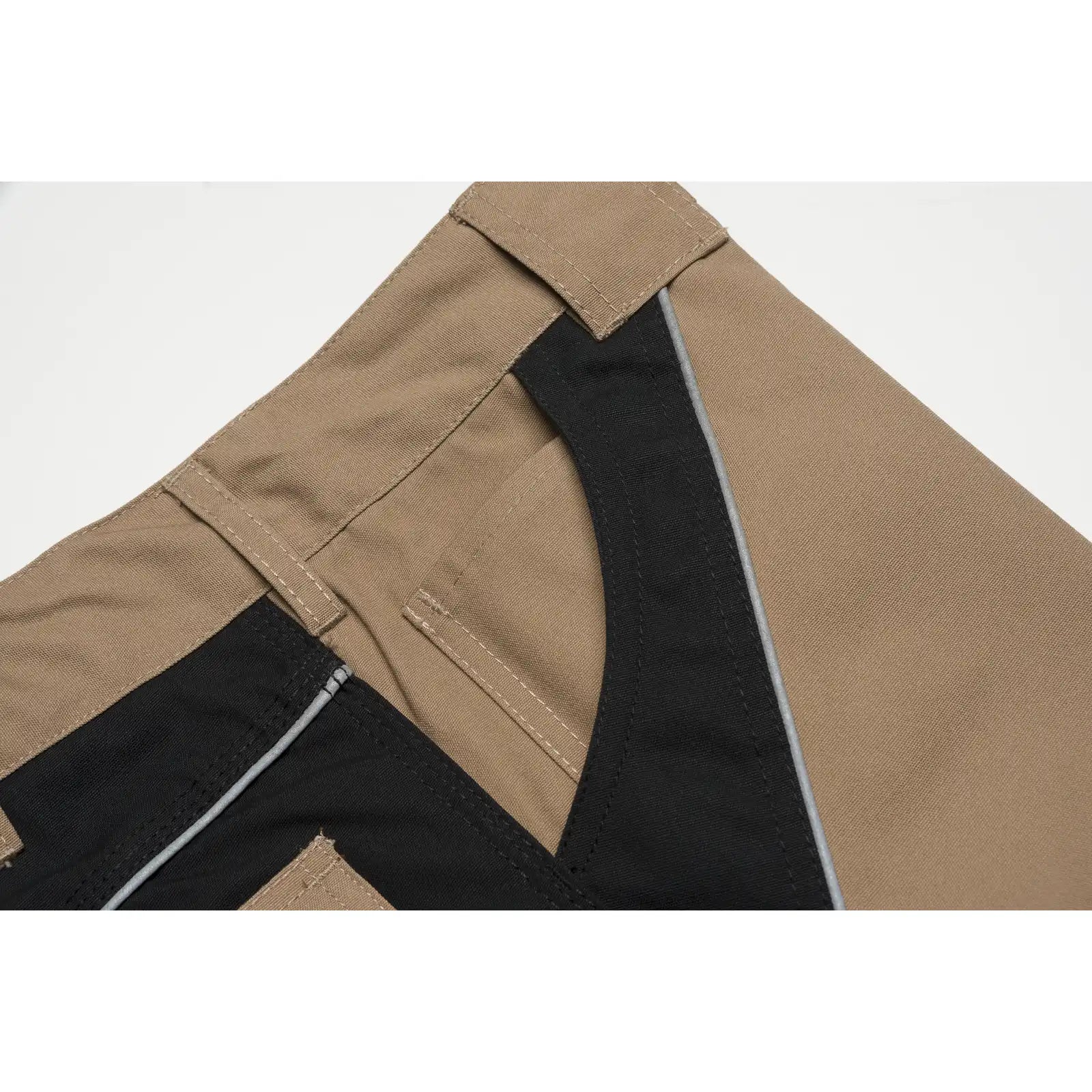 Planam Plaline Shorts reinweiß/zink XS reinweiß/zink - Extra Detailbild