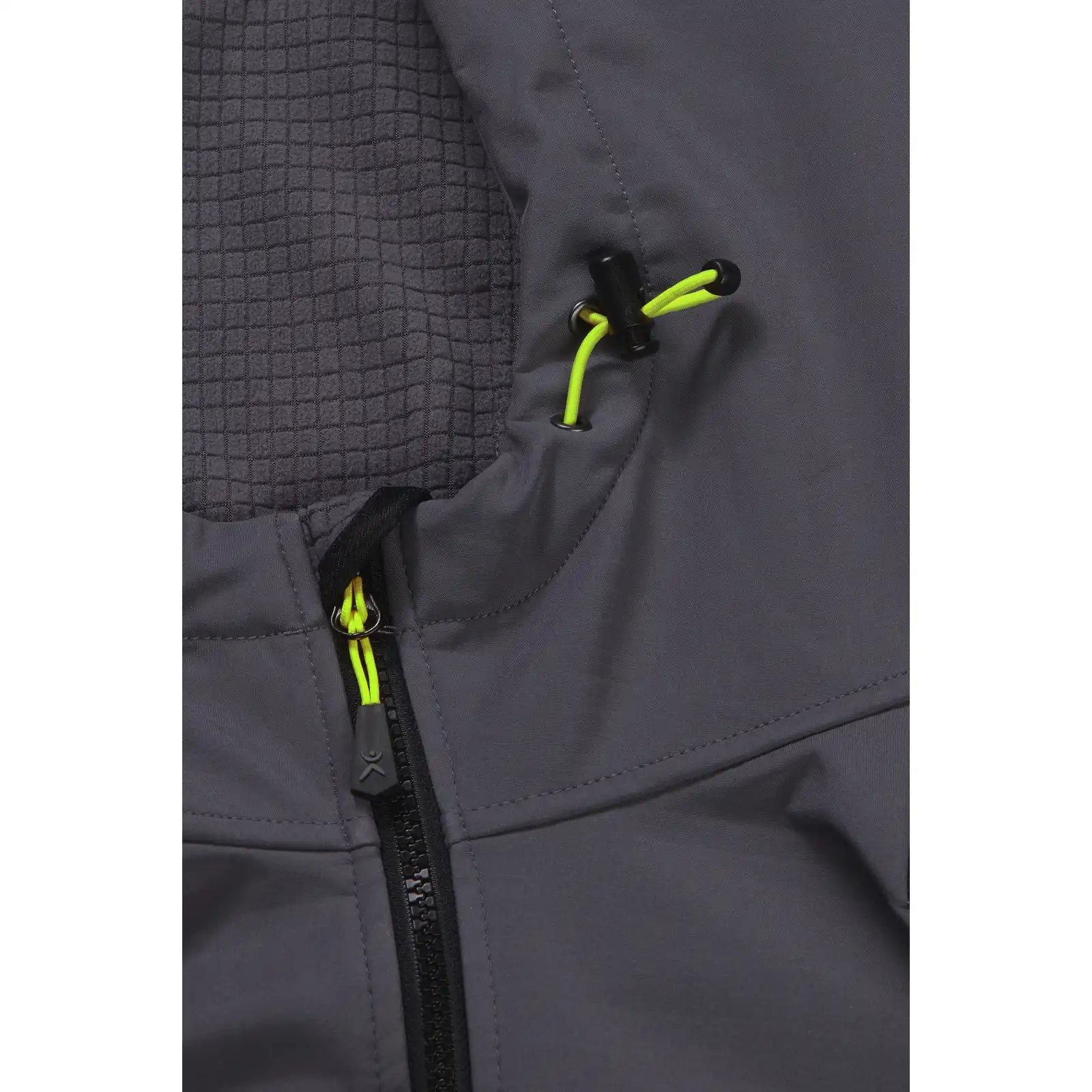Planam rECOline Softshelljacke zink/schwarz     XS zink/schwarz - Extra Detailbild