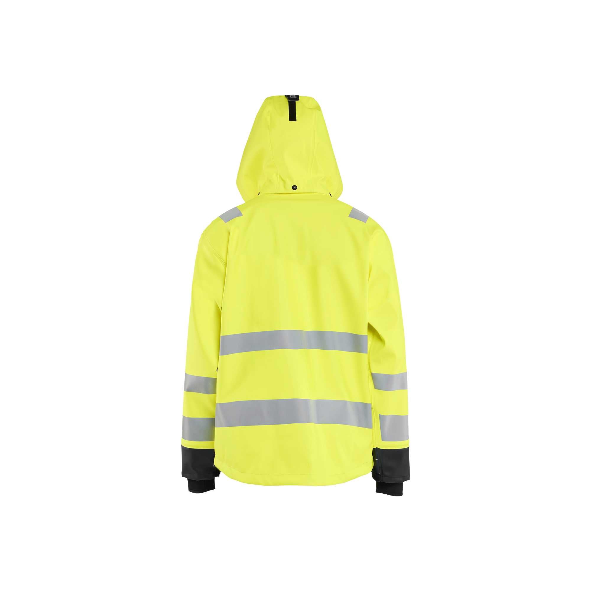 BLAKLADER 43272005 Rain jacket Hi Vis Level 3 Hi Vis Reflective Rain Jacket MEN - Waterproof