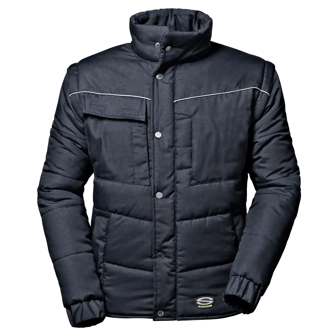 THERMO JACKET Pilot Jacket - Reflective Piping - Detachable Sleeves - Multi-Pocket Design - Image 1