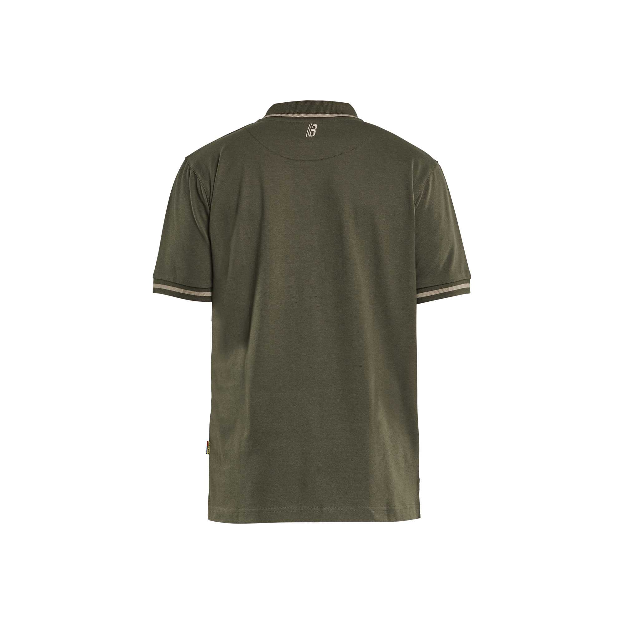 BLAKLADER 94021050 Polo Shirt Grit and Grind Short Sleeve Work Polo MEN - 60% Cotton 40% Polyester