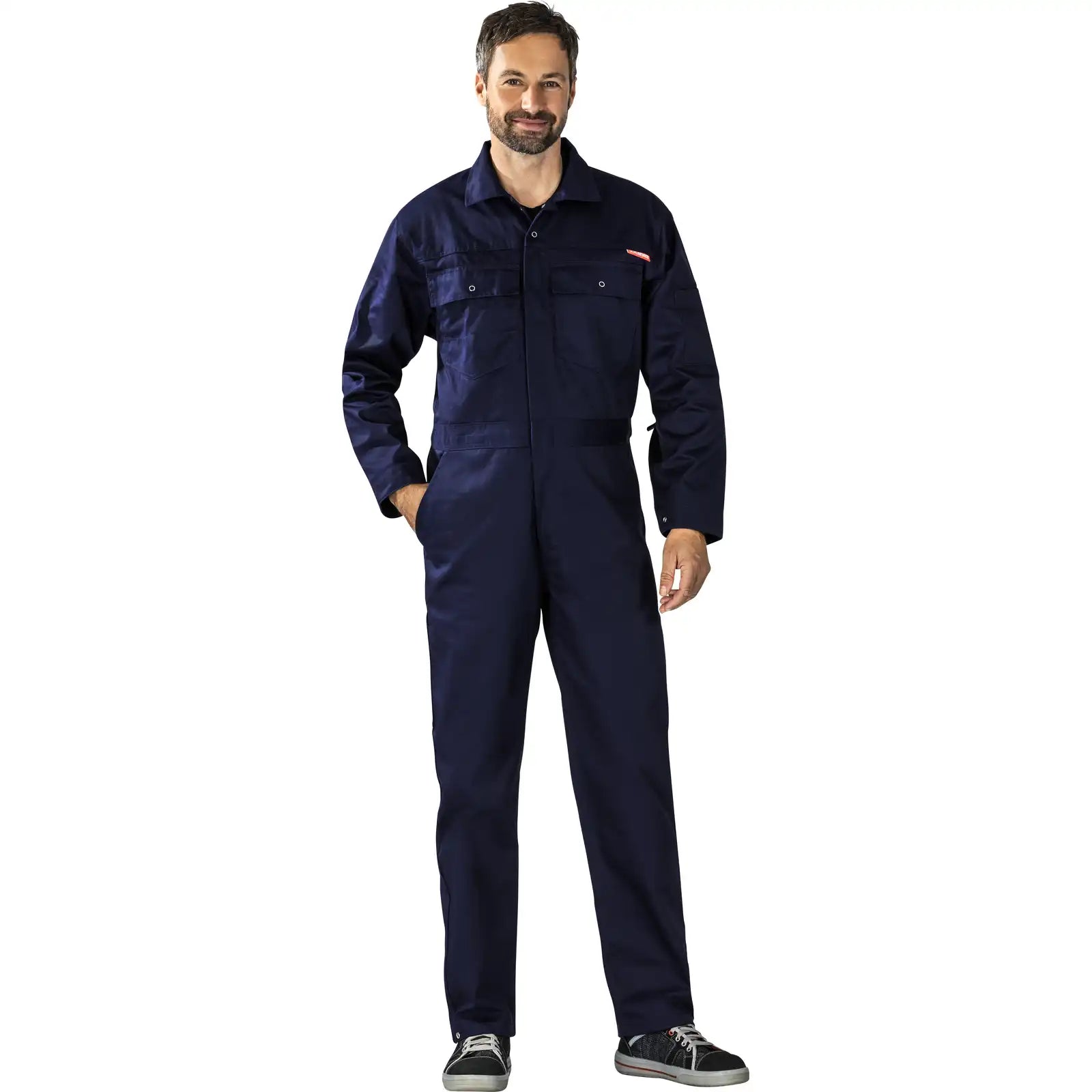 Planam MG 260 Rallyekombi hydronblau 102 hydronblau - Produktbild mit Model