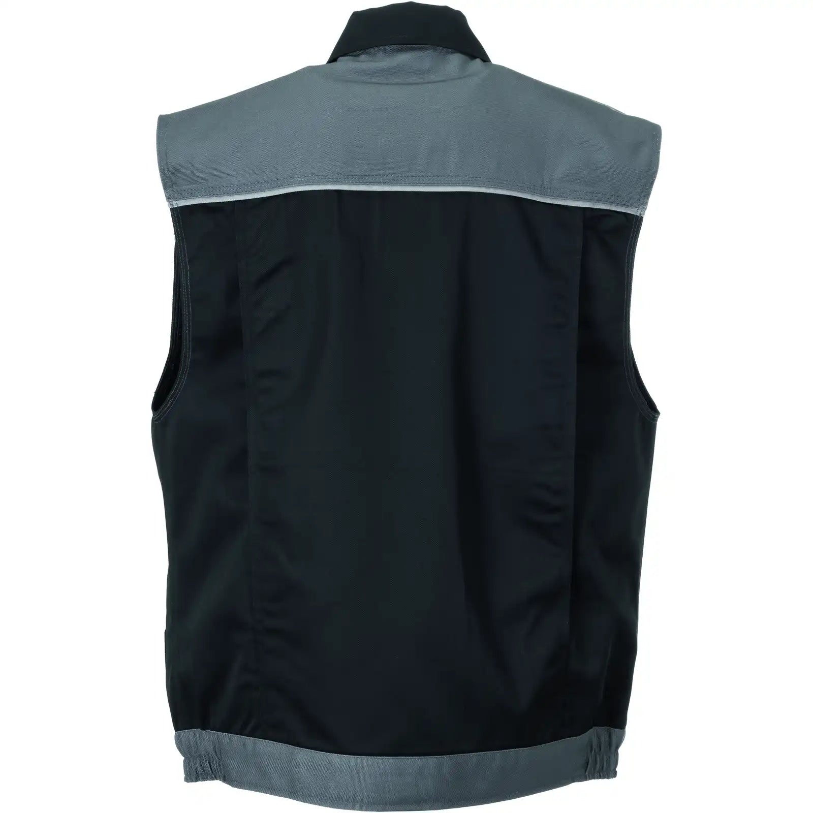 Planam Highline Arbeitsweste schwarz/schiefer/zink XS schwarz/schiefer/zink - Produktbild ohne Model