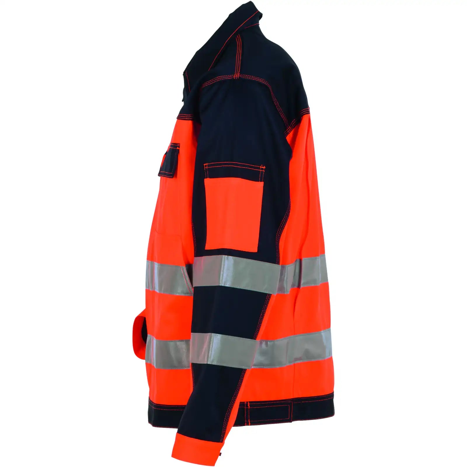 Planam Warnschutz Bundjacke orange/marine 102 orange/marine - Produktbild ohne Model