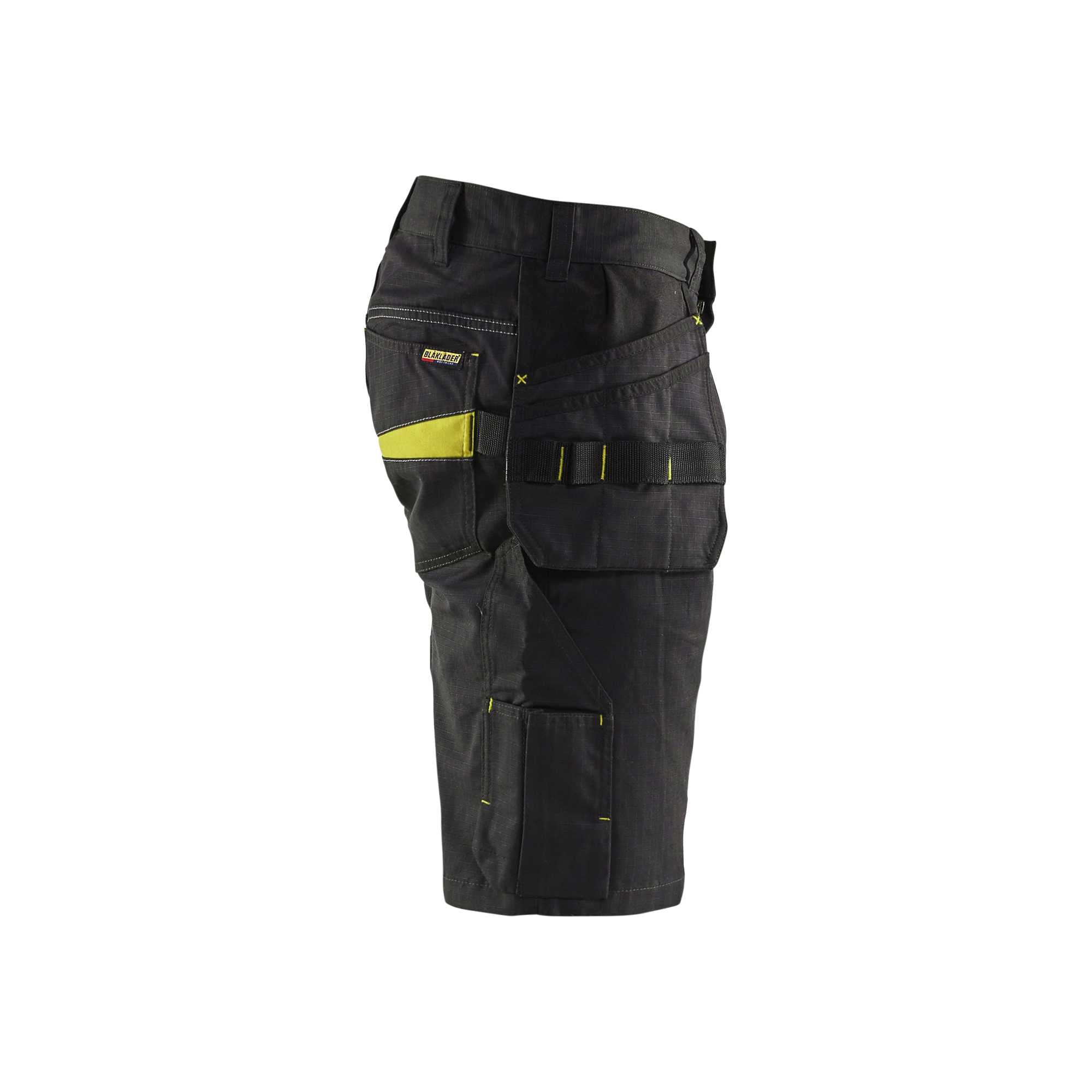 BLAKLADER 14941330 Service Shorts with Tool Pockets Work Shorts Men - ripstop fabric