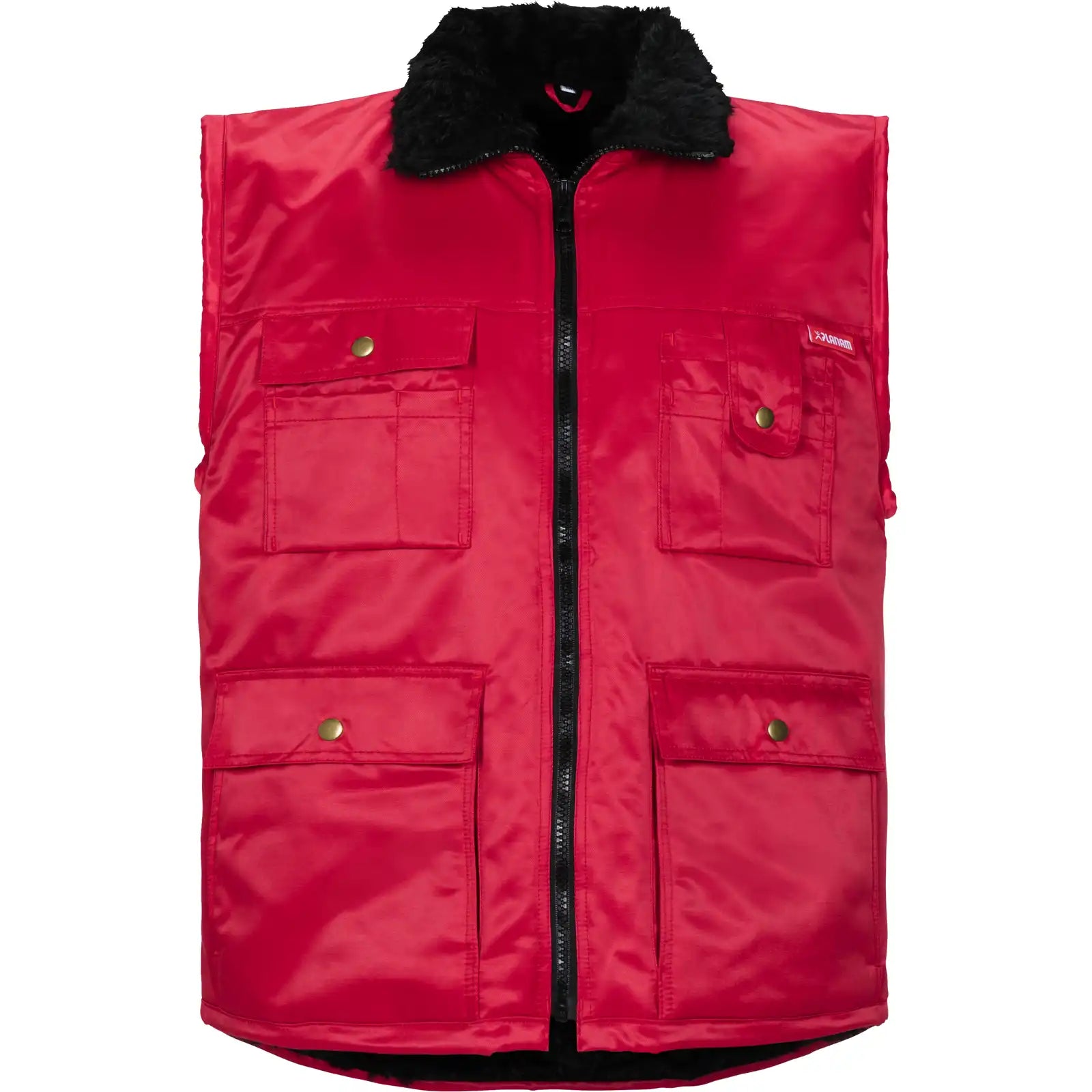 Planam Outdoor Gletscher Pilotenweste rot S rot - Vorschaubild