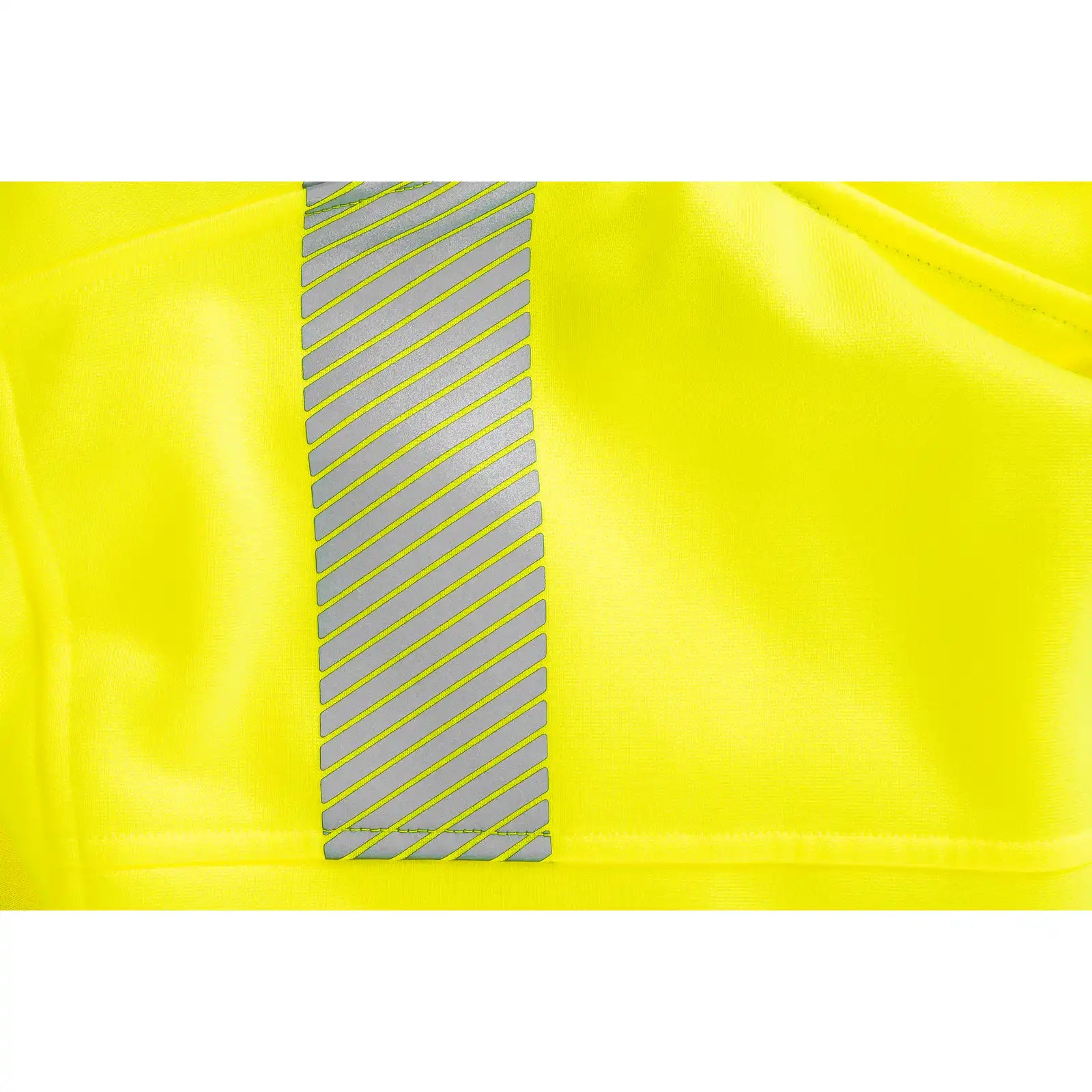 Planam Norit Warnschutz Hoody gelb/zink XS gelb/zink - Extra Detailbild