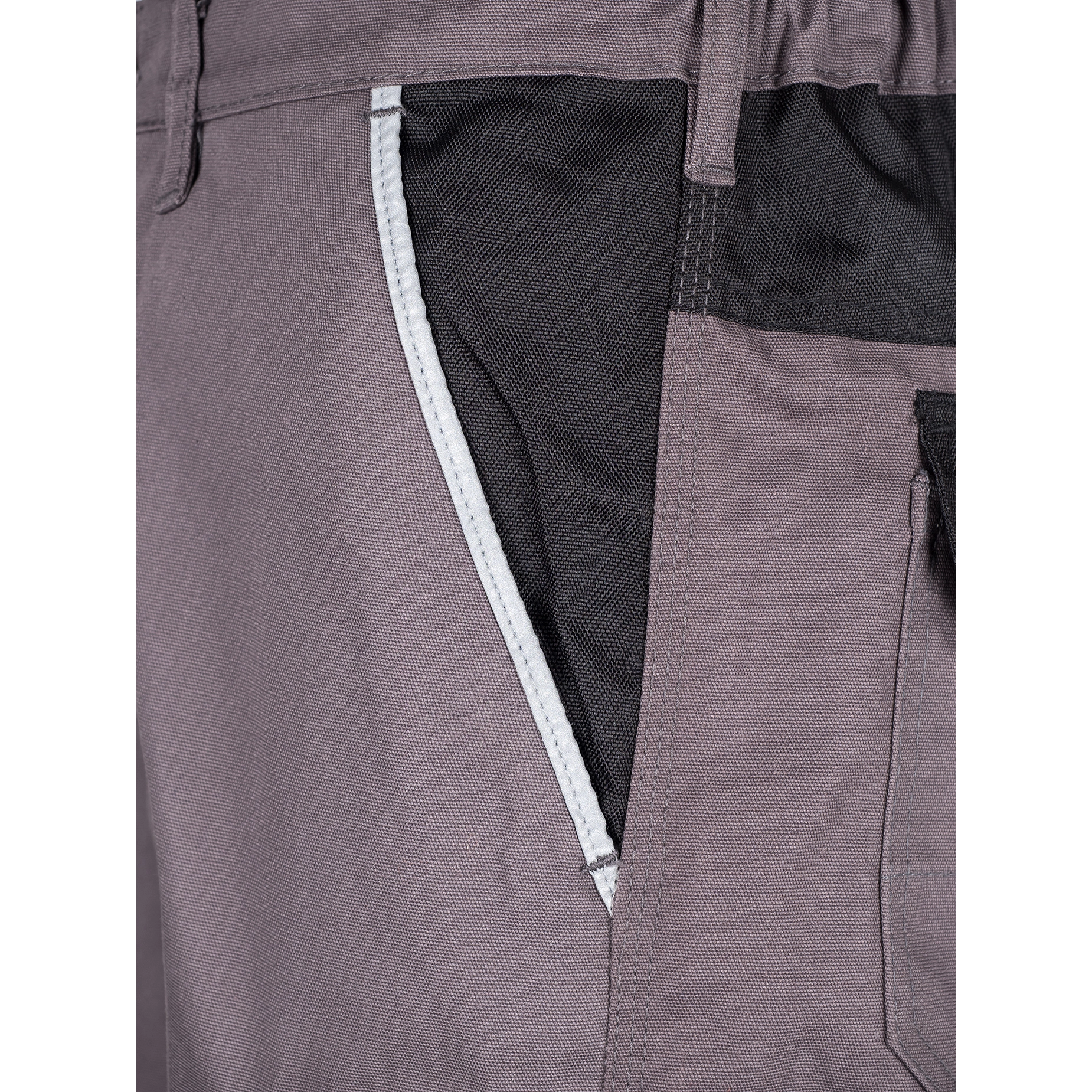 TMG Style Work trousers grey - Bundhose-Style-grey-detail-3