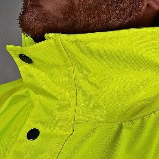 SUPER ESSENTIAL JACKET - Class 3 - Hi-Vis Reflective Bands - Quilted Padding - Image 9
