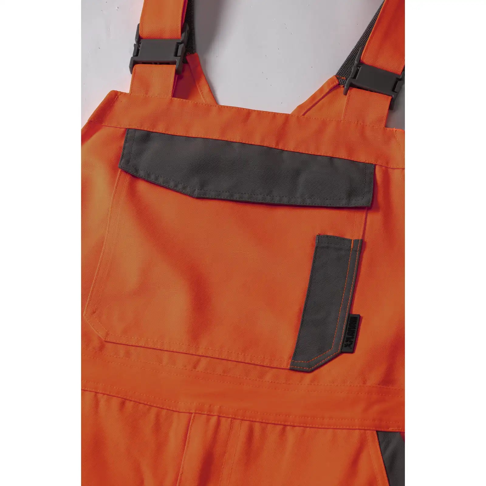 Planam Norit Warnschutz Herren Latzhose gelb/zink  102 gelb/zink - Extra Detailbild