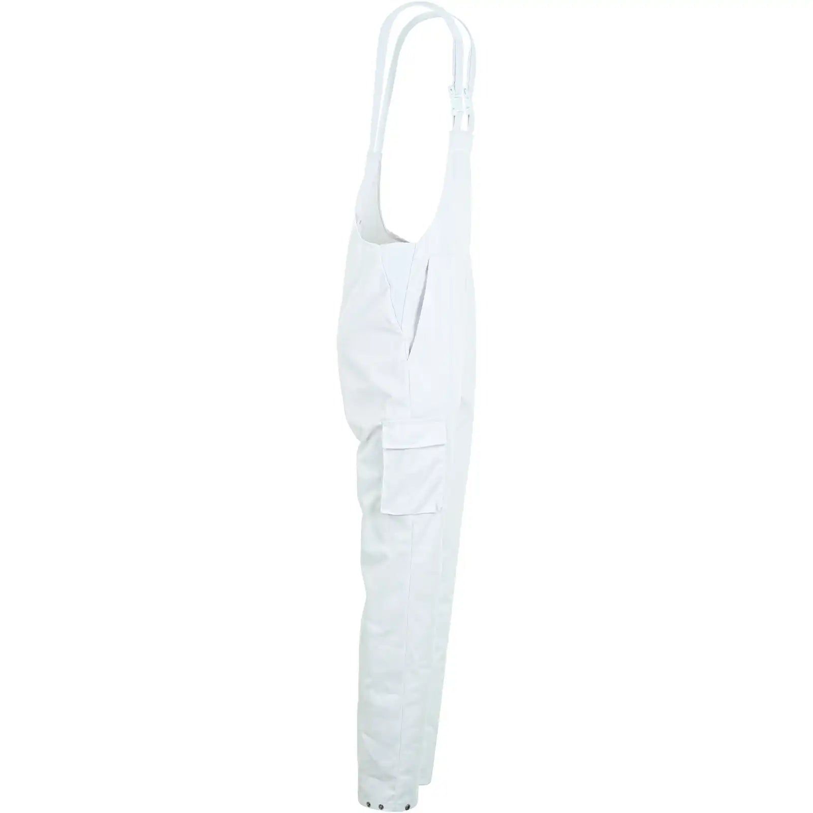 Planam Food Damen Latzhose reinweiß 36 reinweiß - Produktbild ohne Model