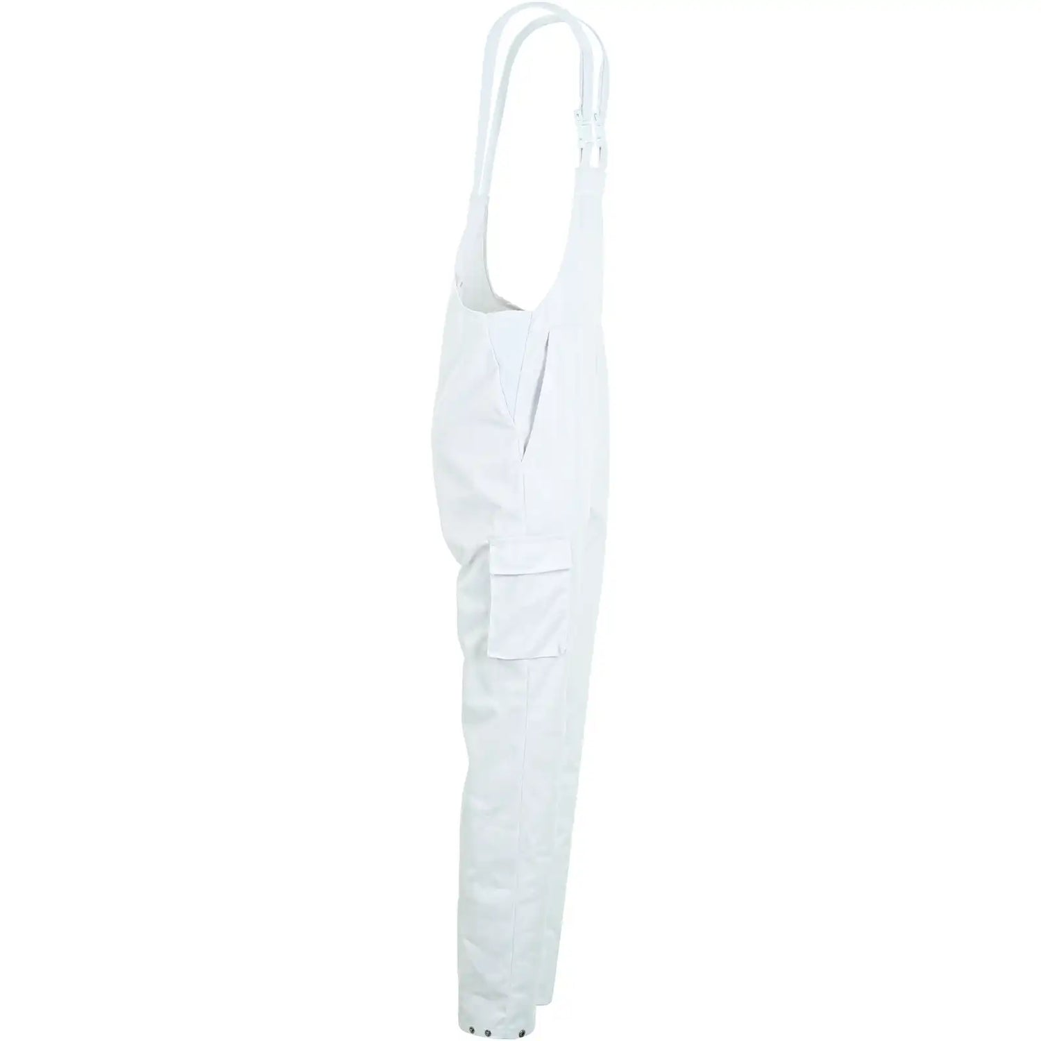 Planam Food Damen Latzhose reinweiß 36 reinweiß - Produktbild ohne Model