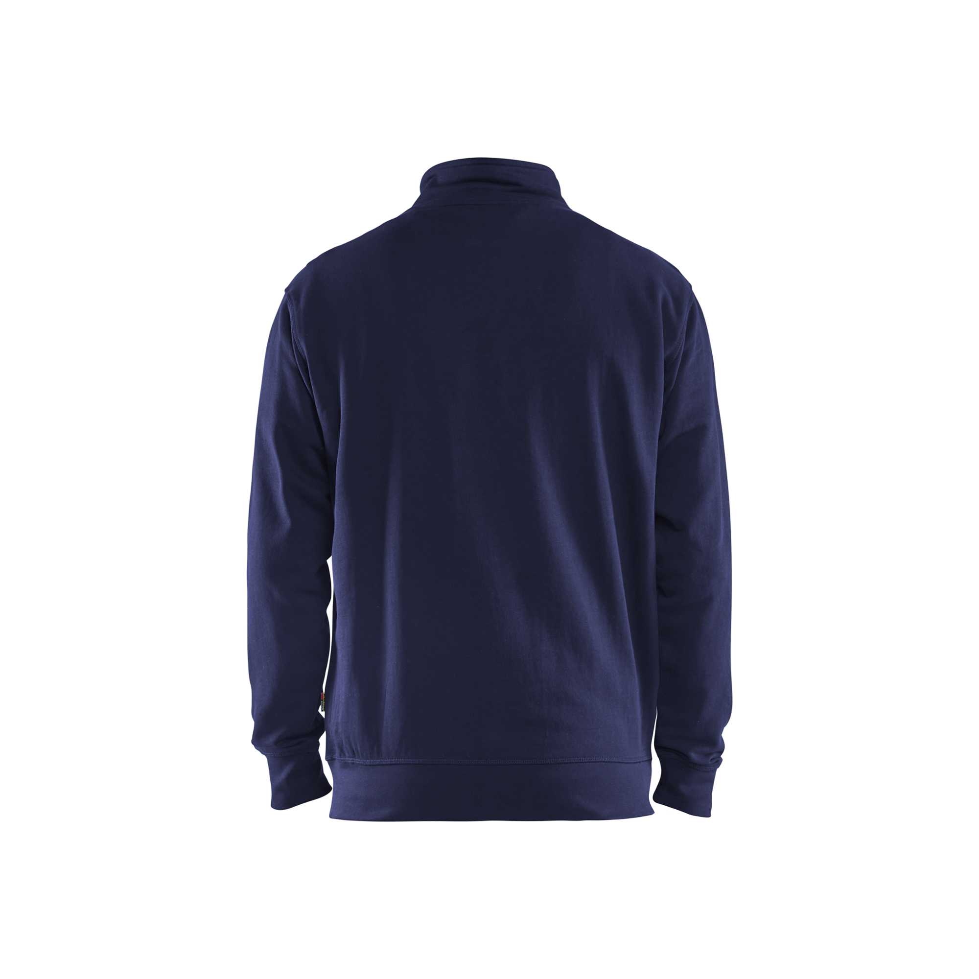 BLAKLADER 33531158 Half Zip 2 Tone Sweatshirt Work Sweatshirt MEN - 100% Cotton
