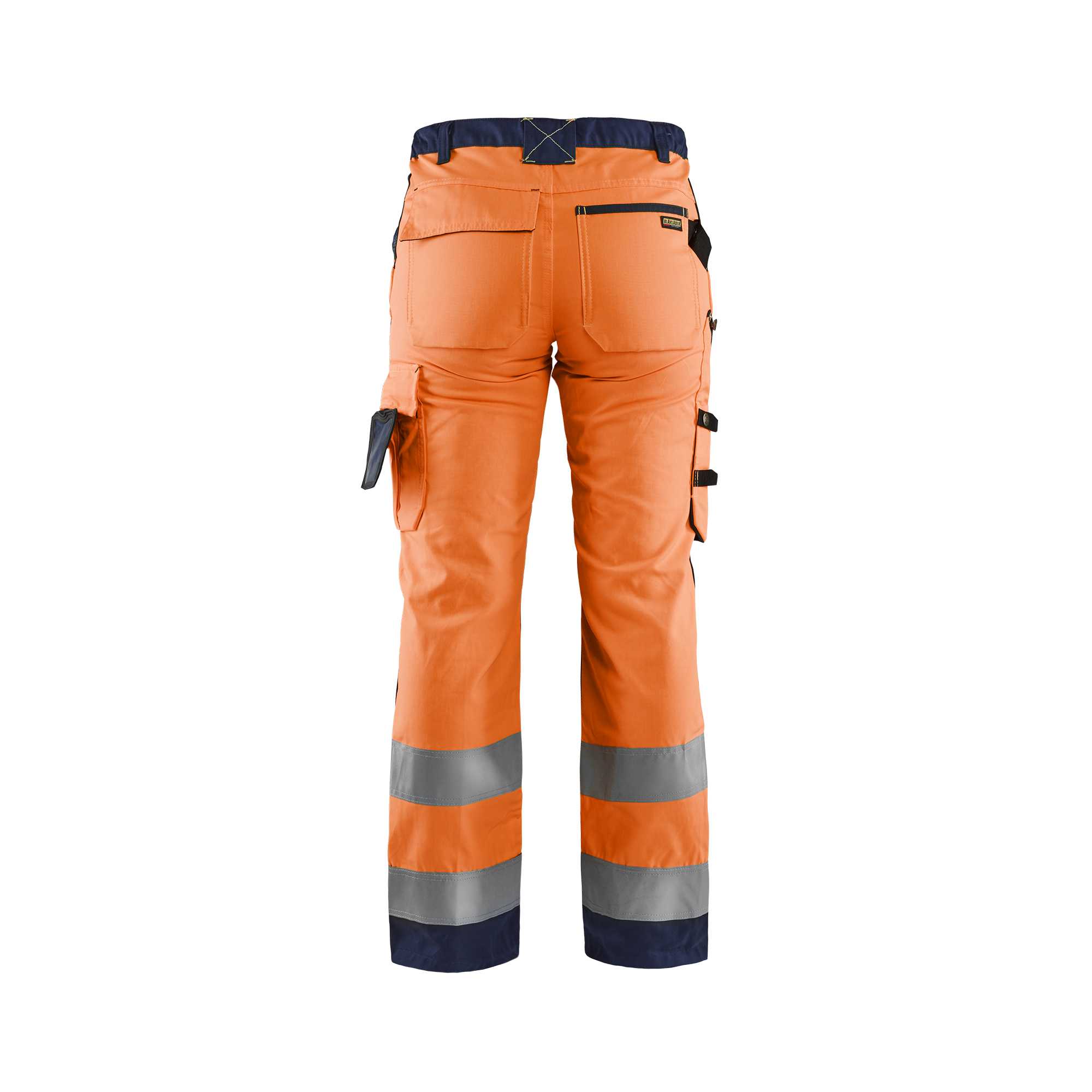 BLAKLADER 71551811 | Women's Hi Vis Trousers Hi Vis Reflective Work Trousers Women - twill fabric