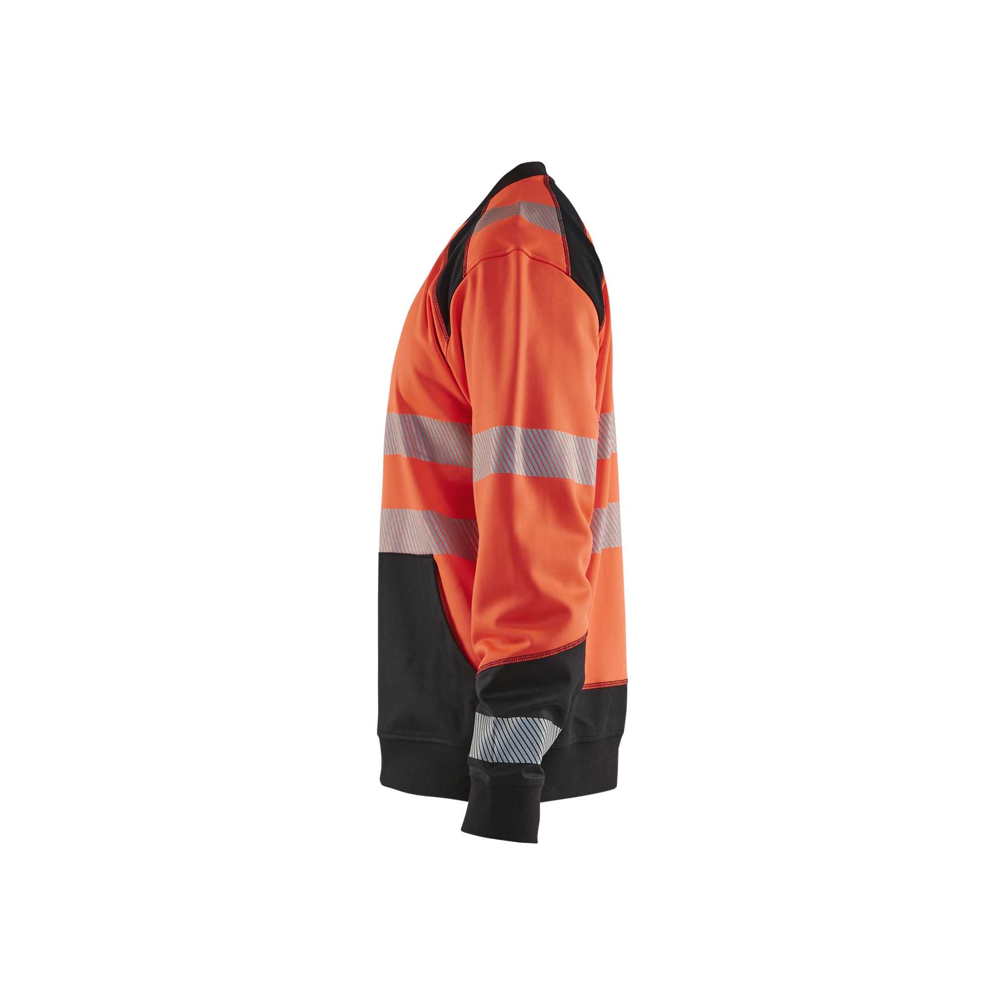 BLAKLADER 35412528 Hi Vis Reflective Sweatshirt MEN - Brushed Inside