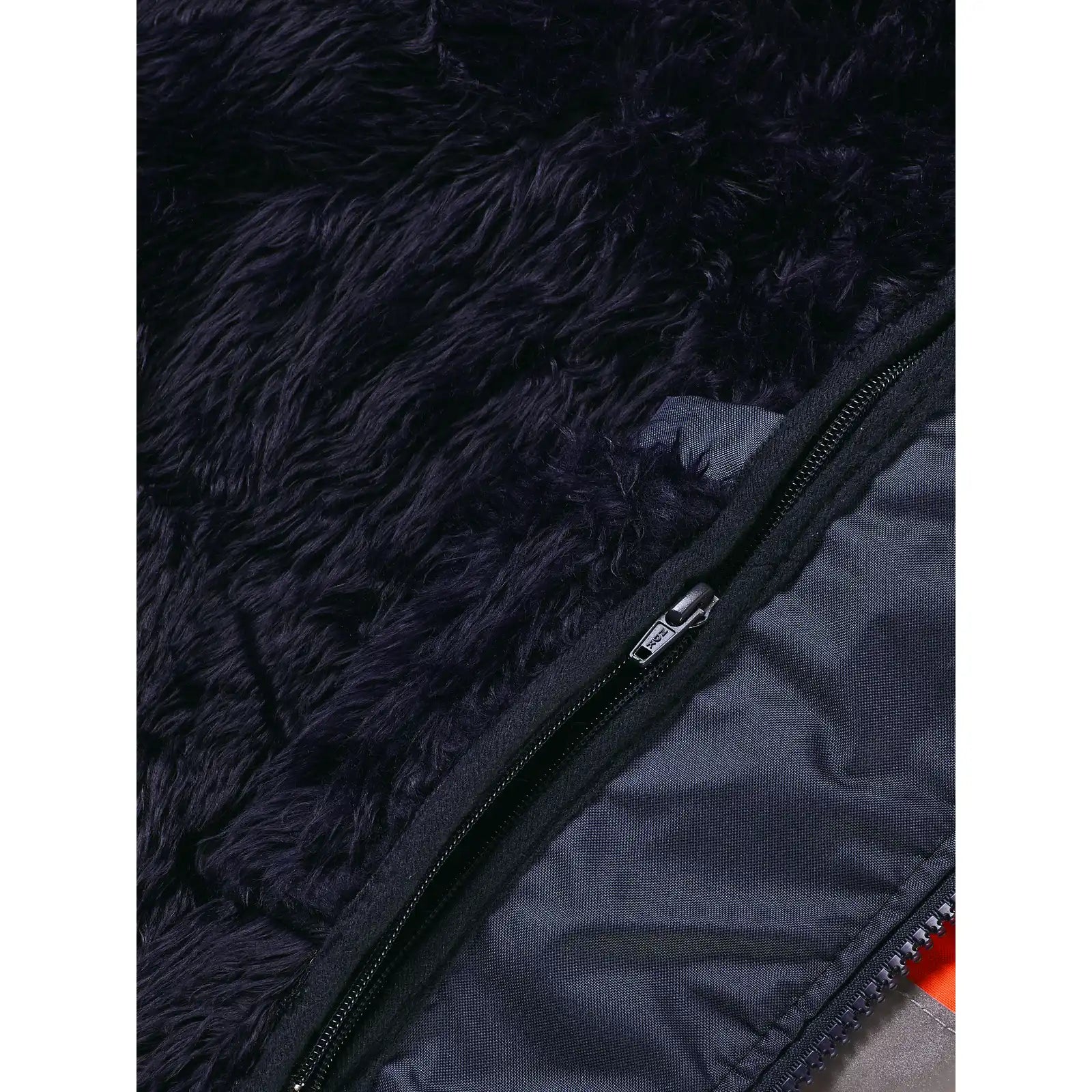 Planam Warnschutz Comfortjacke orange/marine 4XL orange/marine - Extra Detailbild