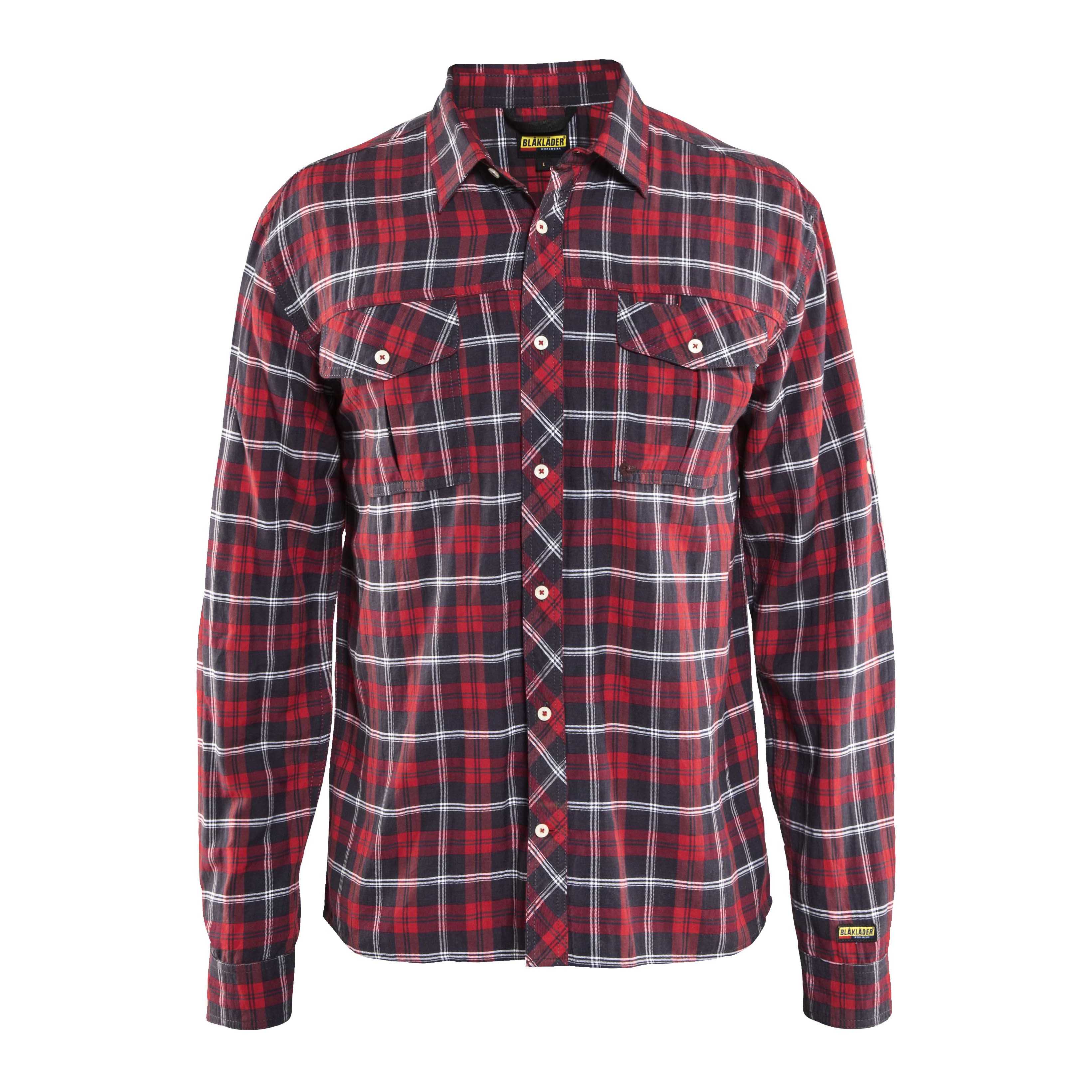 BLAKLADER 32991138 Shirt Long Sleeve Work Shirt MEN - 67% Cotton