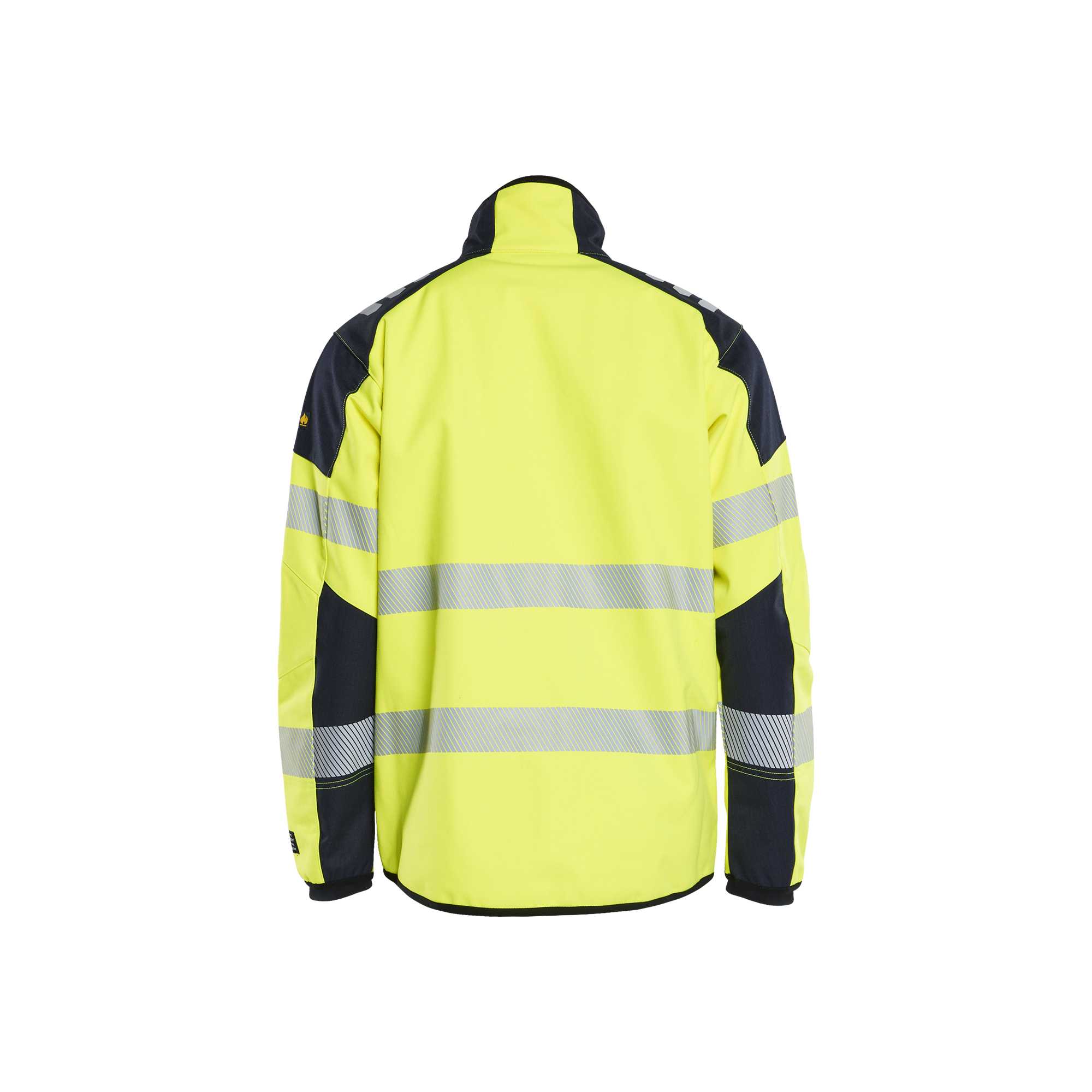 BLAKLADER 49481560 Multinorm softshell jacket Hi Vis Reflective Softshell Work Jacket MEN - Flame Resistant