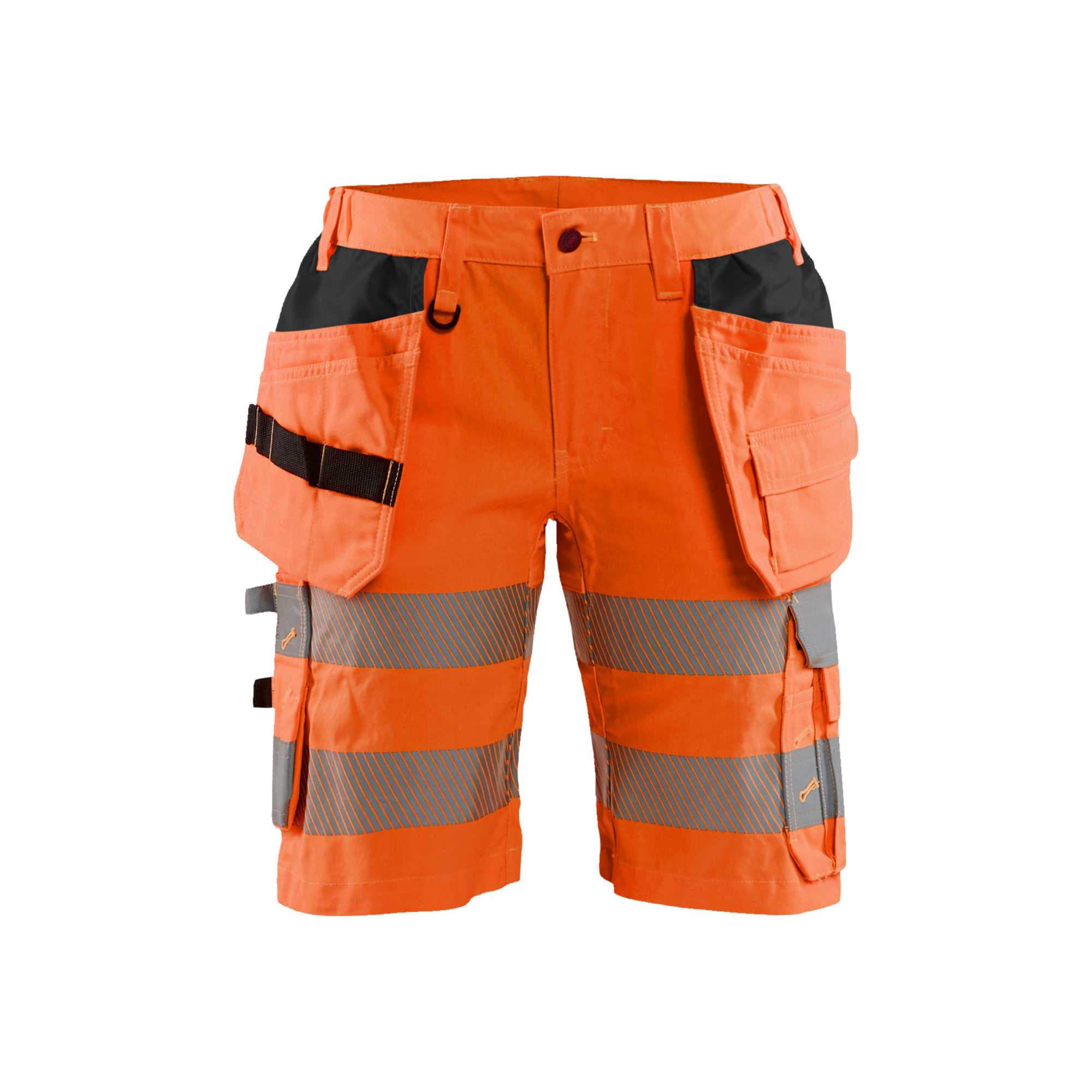 BLAKLADER 71861811 | Women's Hi Vis shorts with stretch Hi Vis Reflective Work Shorts Women - Stretch Fabric