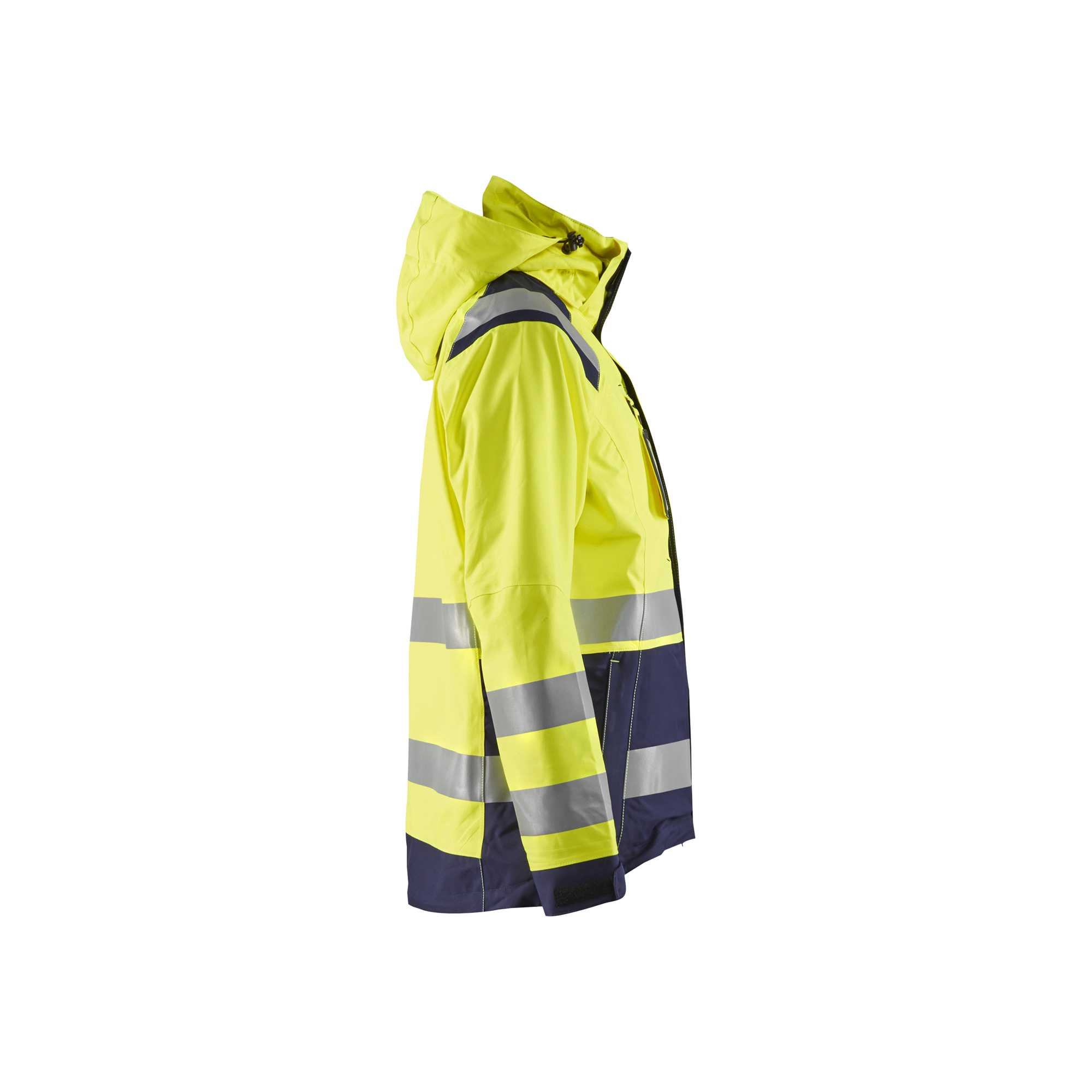 BLAKLADER 49041987 Women's Hi Vis Shell Jacket Hi Vis Reflective Shell Work Jacket WOMEN - Waterproof