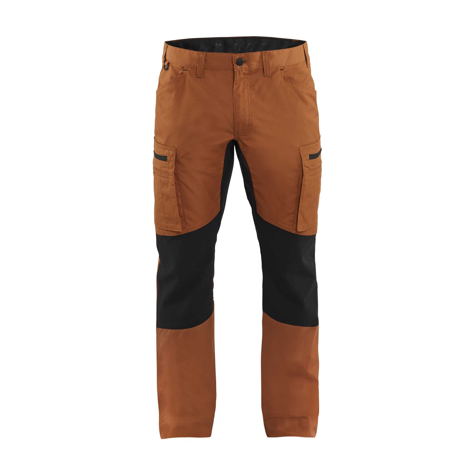 BLAKLADER 14591845 Service Trousers with Stretch Work Trousers Men - stretch panels