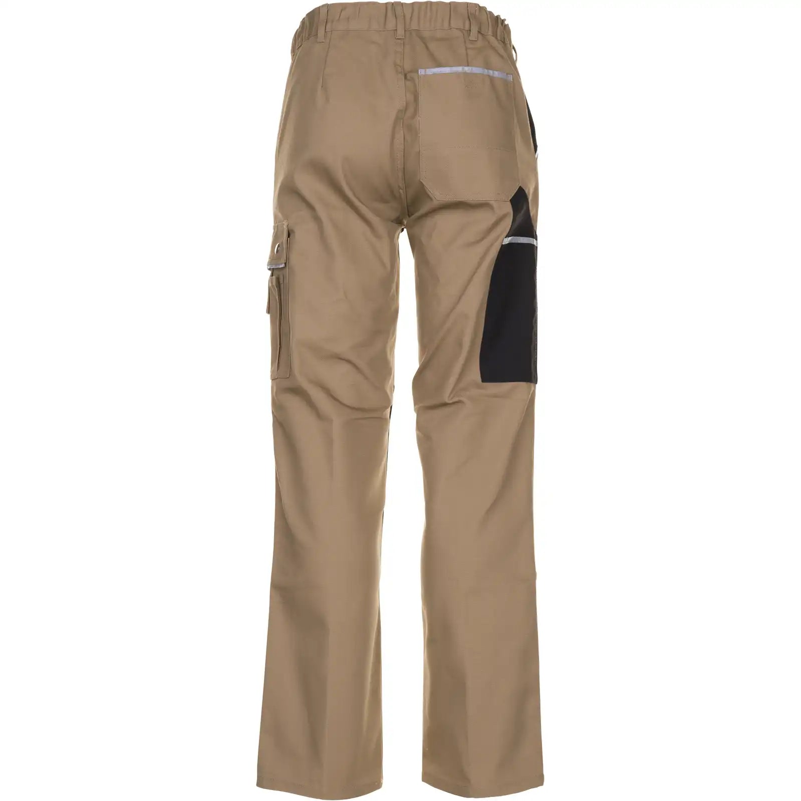 Planam Canvas 320 Bundhose khaki/schwarz 102 khaki/schwarz - Produktbild ohne Model