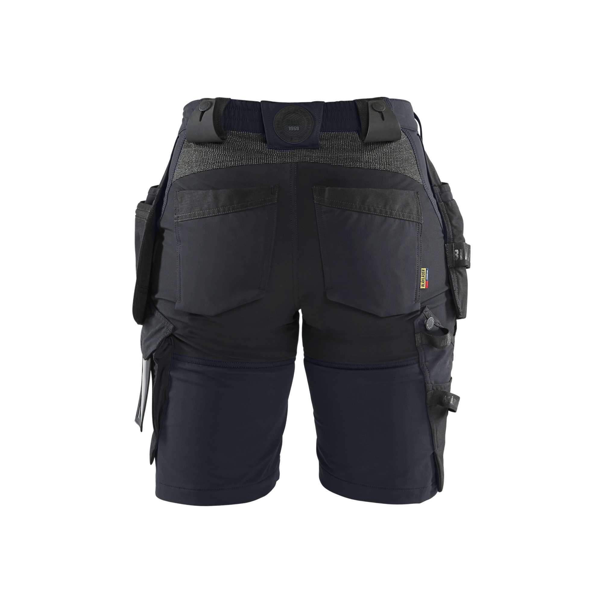 BLAKLADER 71831645 Craftsman shorts 4 way Stretch Women Work Shorts Women - double weave